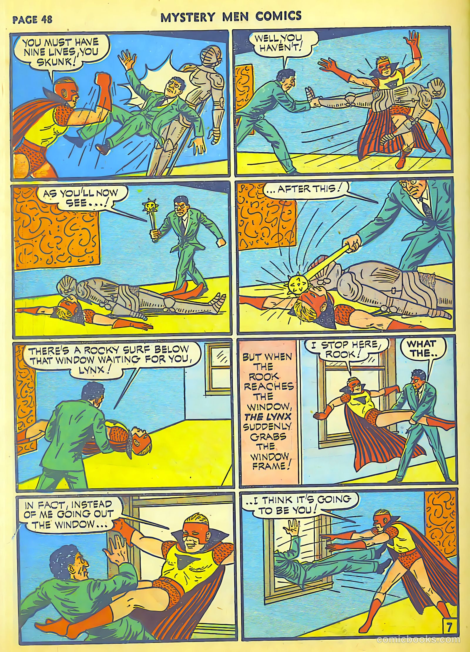 Mystery Men Comics #23 (1941) — page 49 of 67