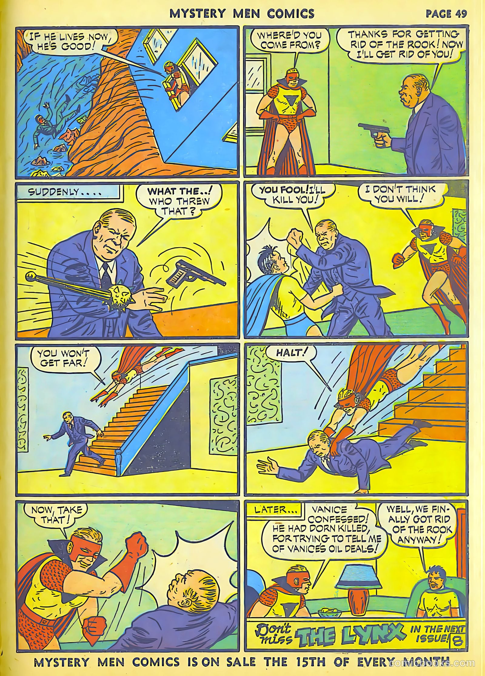 Mystery Men Comics #23 (1941) — page 50 of 67