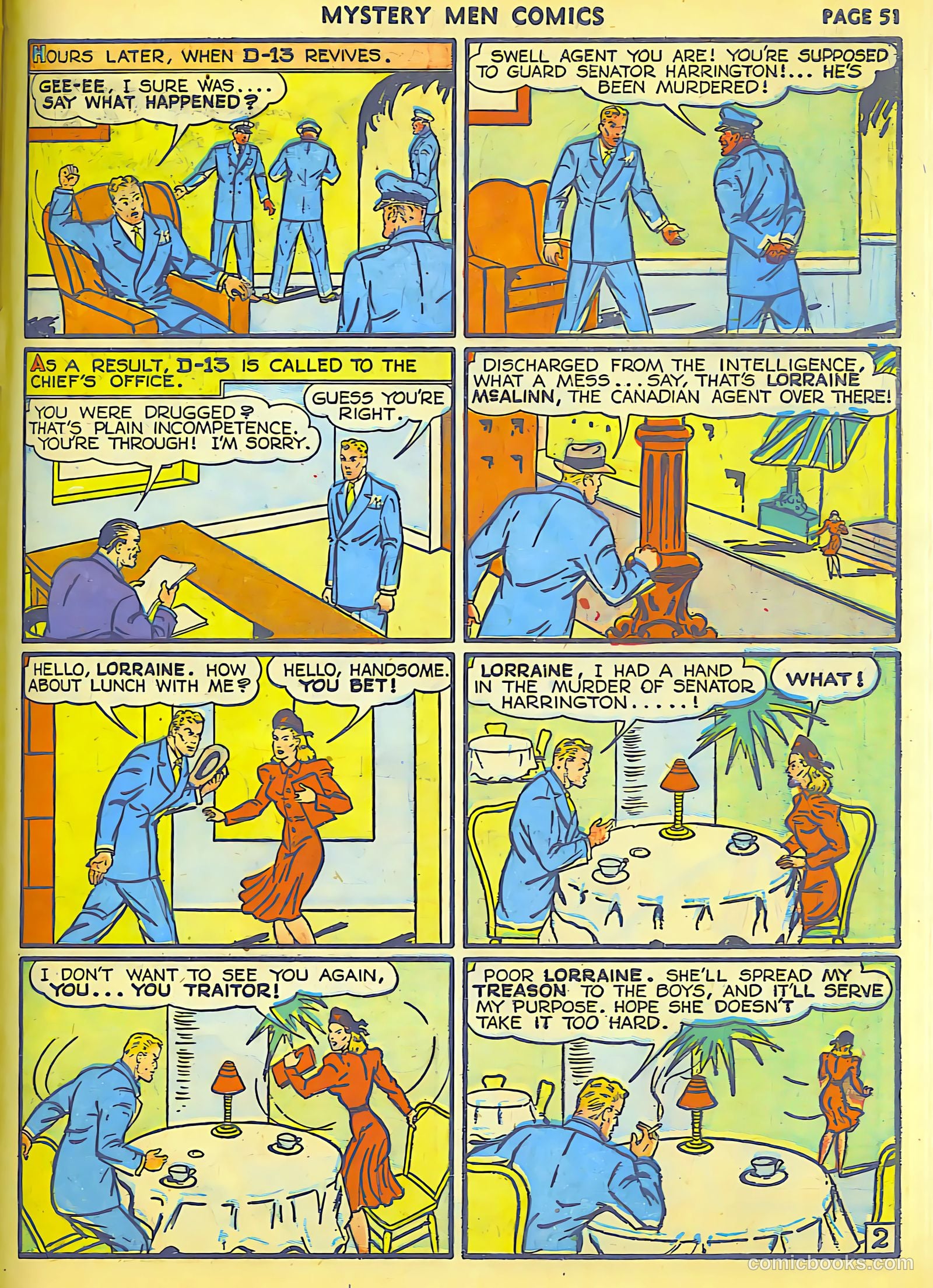 Mystery Men Comics #23 (1941) — page 52 of 67
