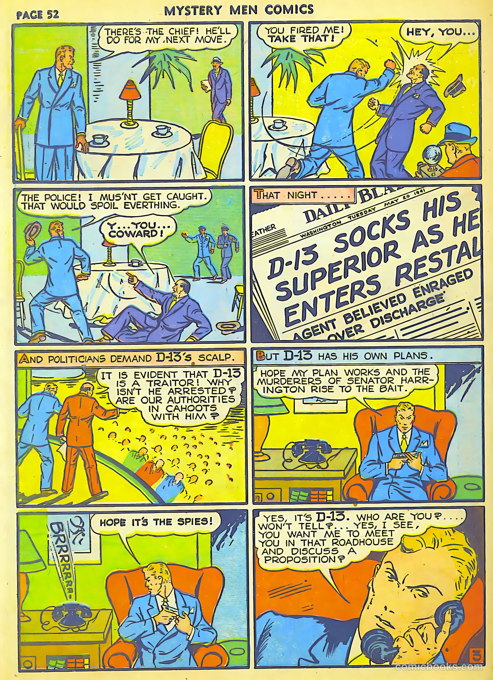 Mystery Men Comics #23 (1941) — page 53 of 67
