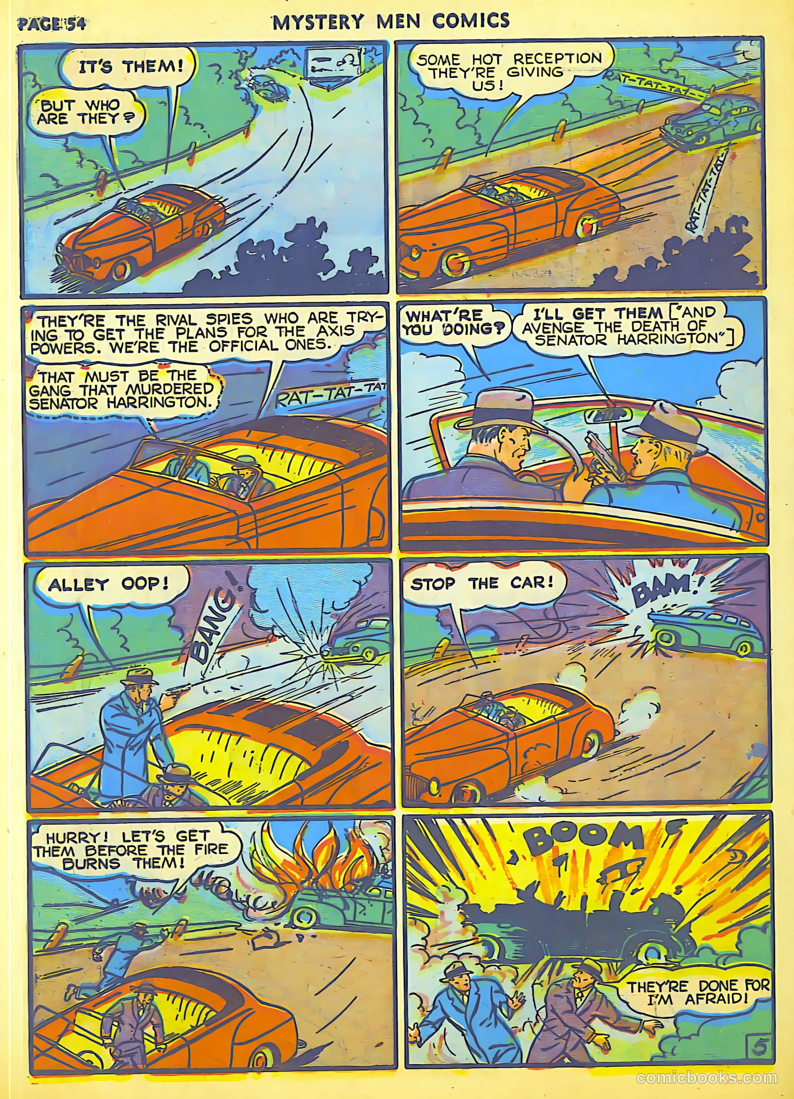 Mystery Men Comics #23 (1941) — page 55 of 67