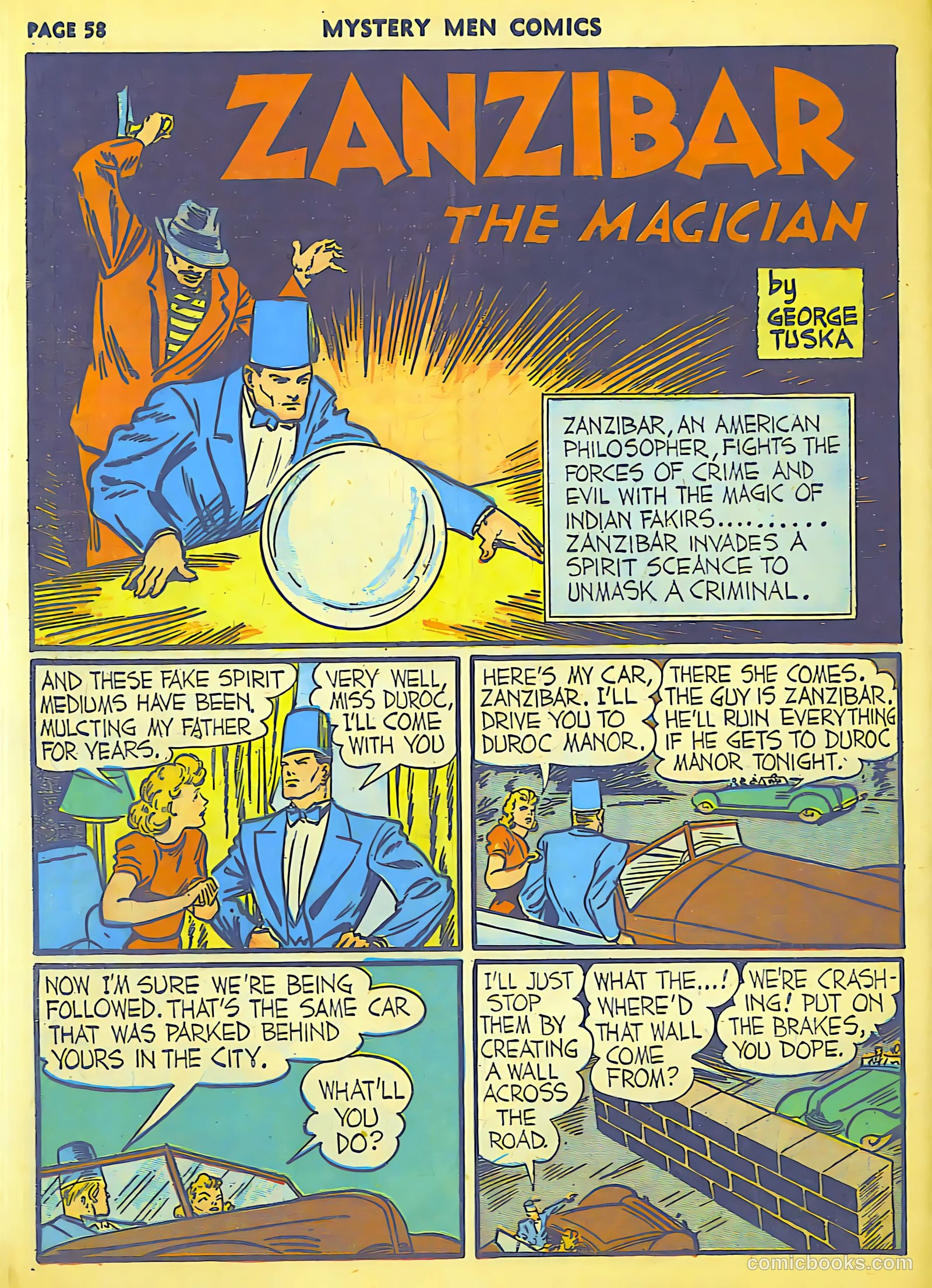Mystery Men Comics #23 (1941) — page 59 of 67