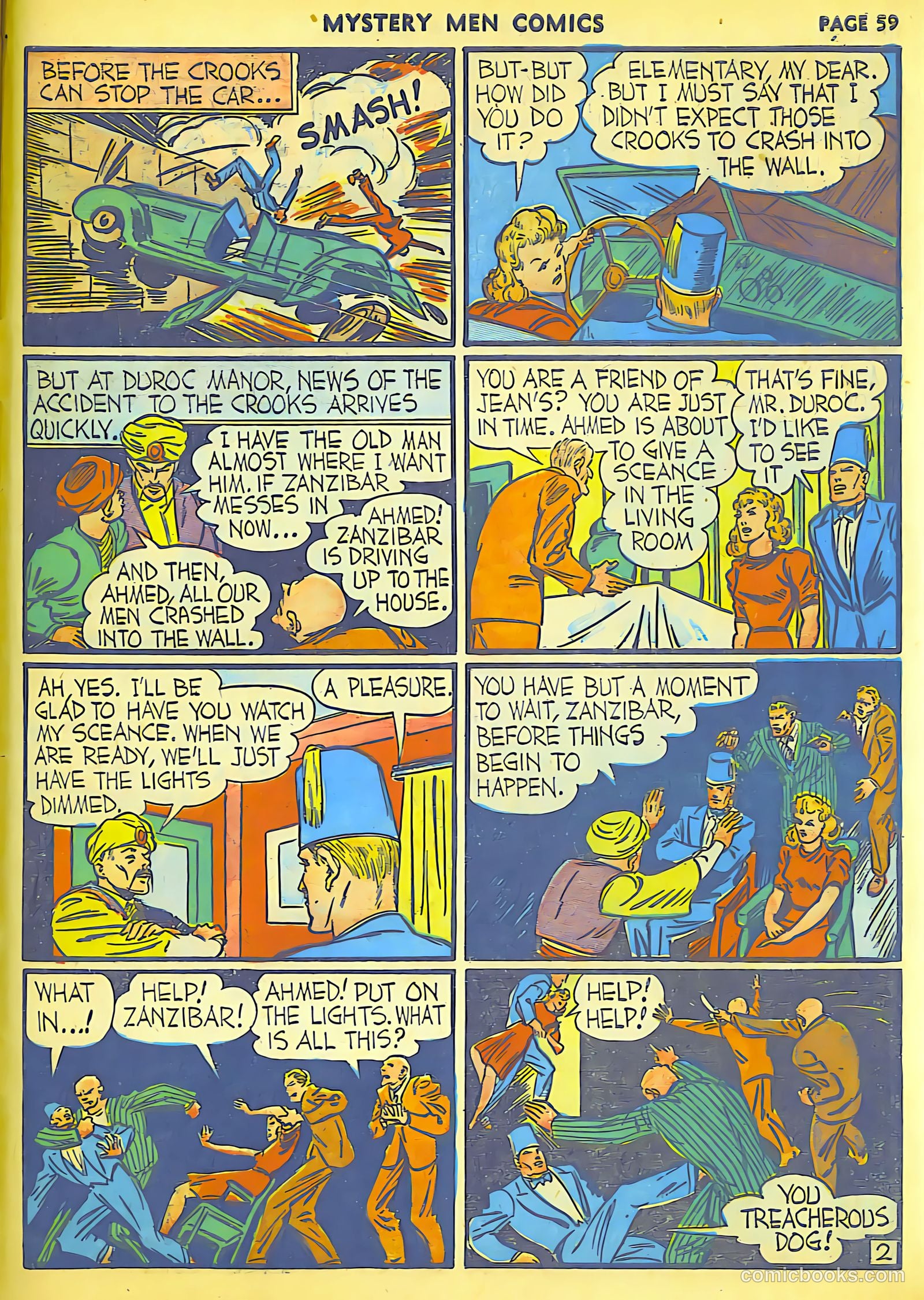 Mystery Men Comics #23 (1941) — page 60 of 67