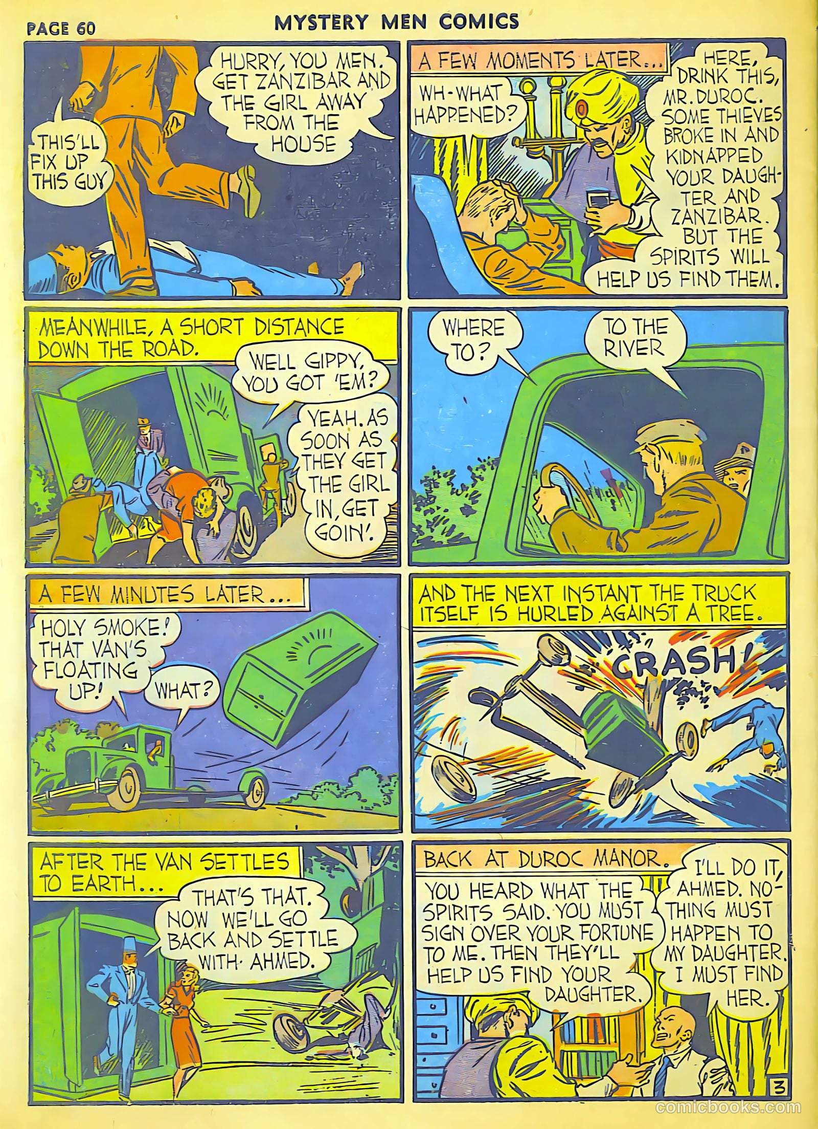 Mystery Men Comics #23 (1941) — page 61 of 67