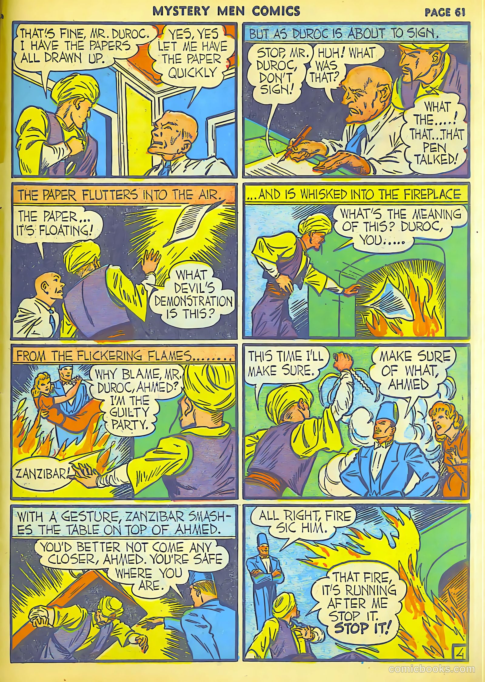 Mystery Men Comics #23 (1941) — page 62 of 67
