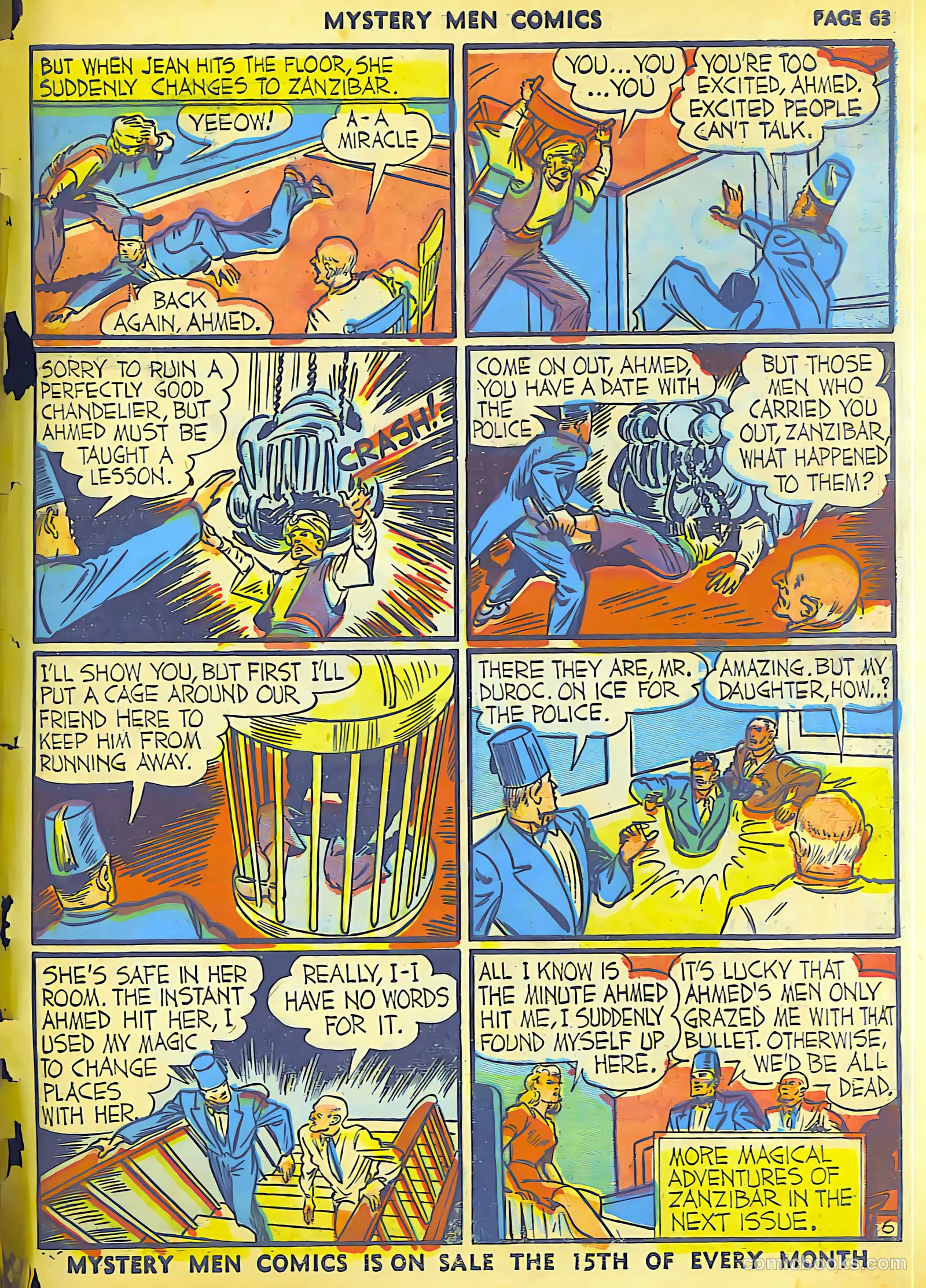 Mystery Men Comics #23 (1941) — page 64 of 67