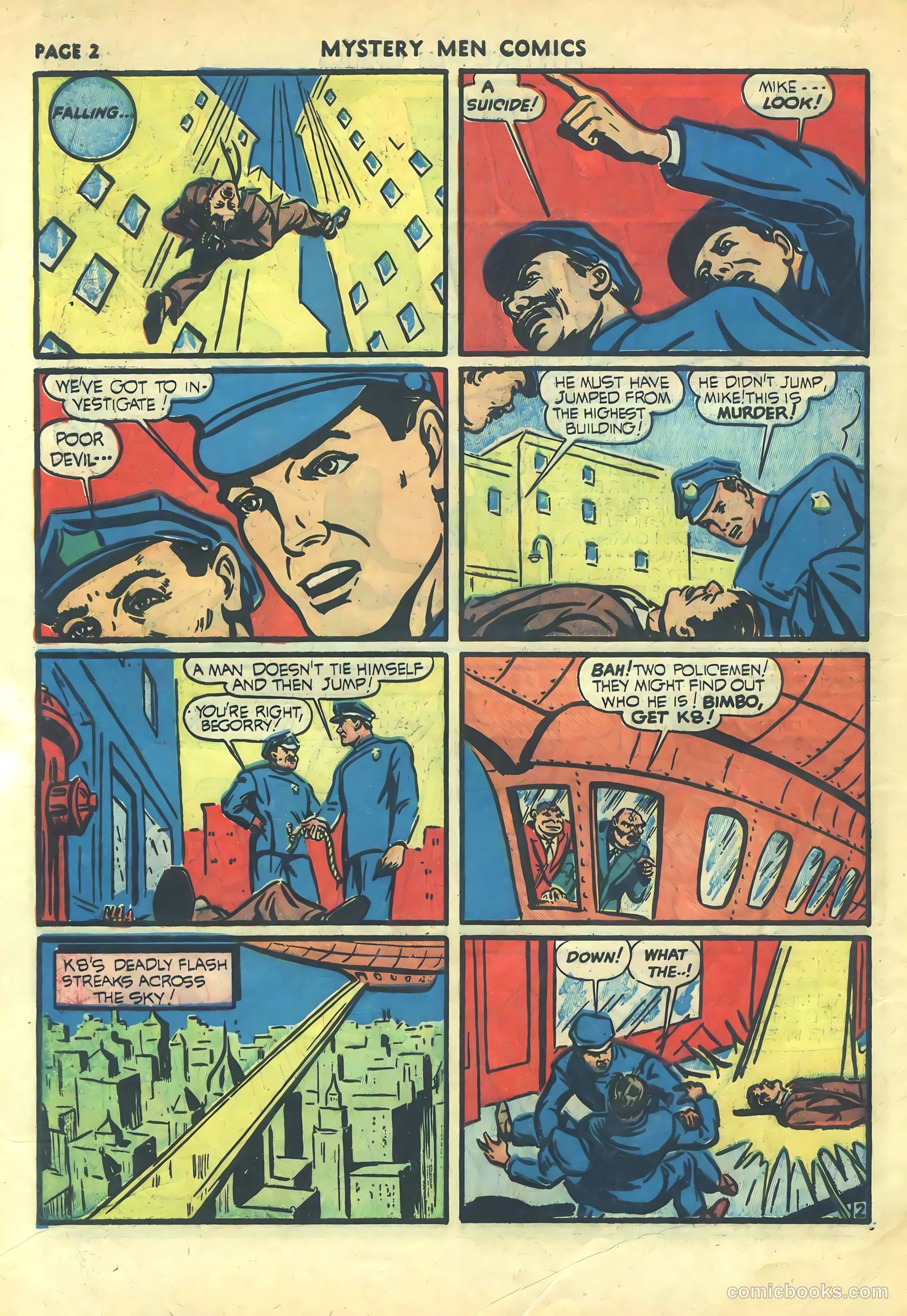 Mystery Men Comics #24 (1941) — page 4 of 68