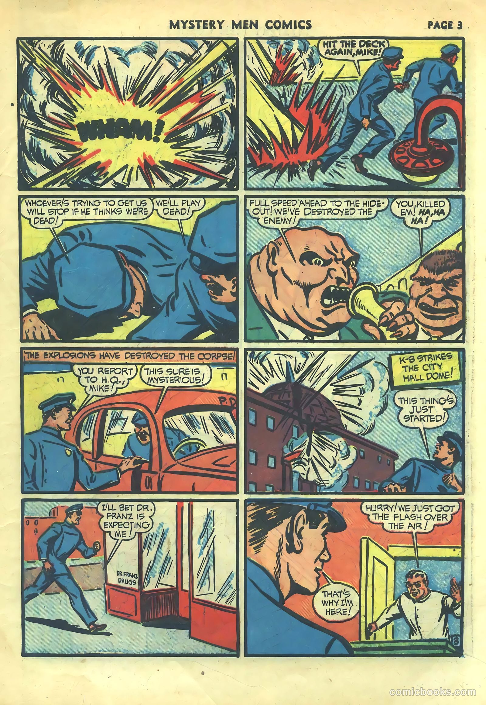 Mystery Men Comics #24 (1941) — page 5 of 68