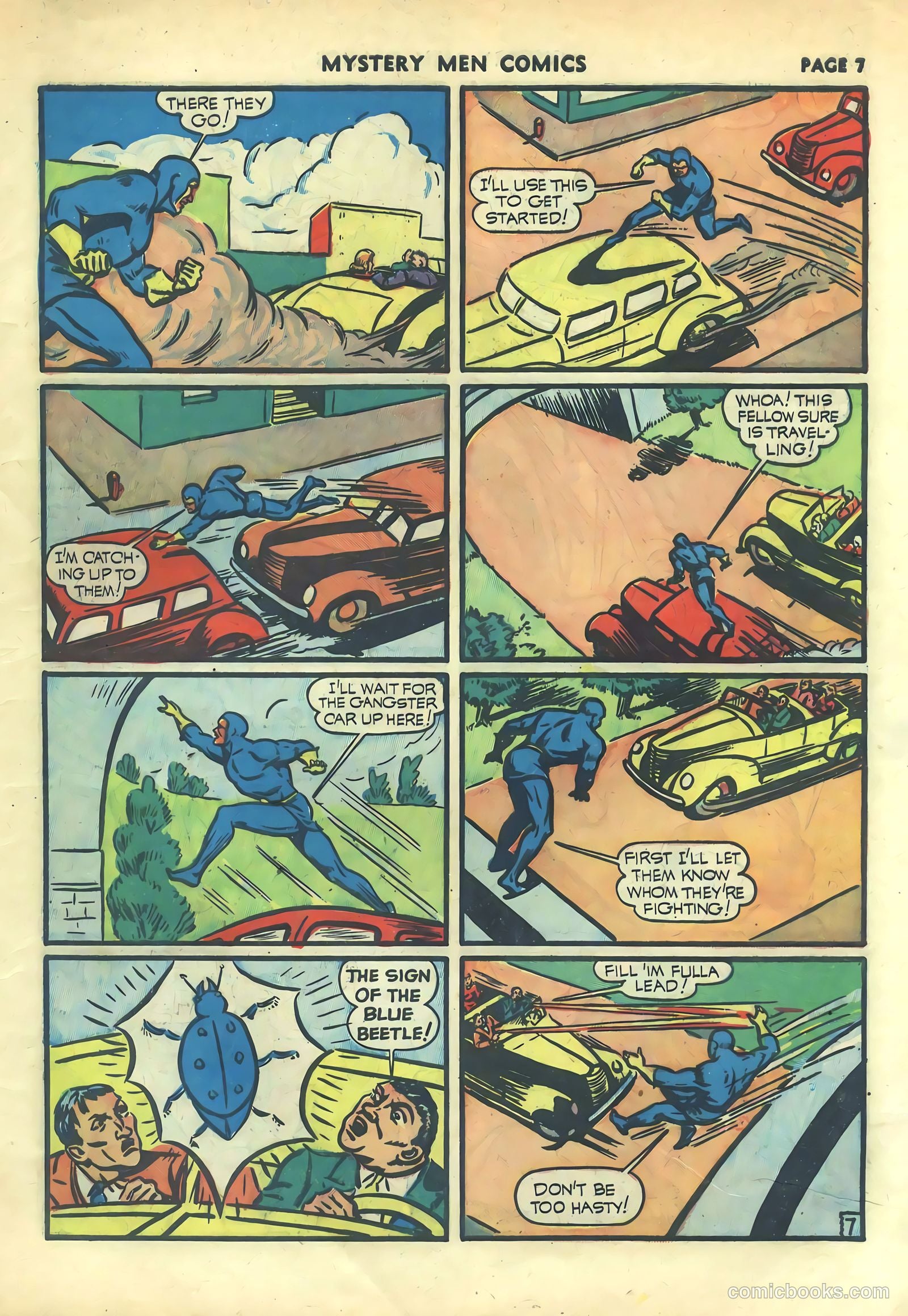 Mystery Men Comics #24 (1941) — page 9 of 68