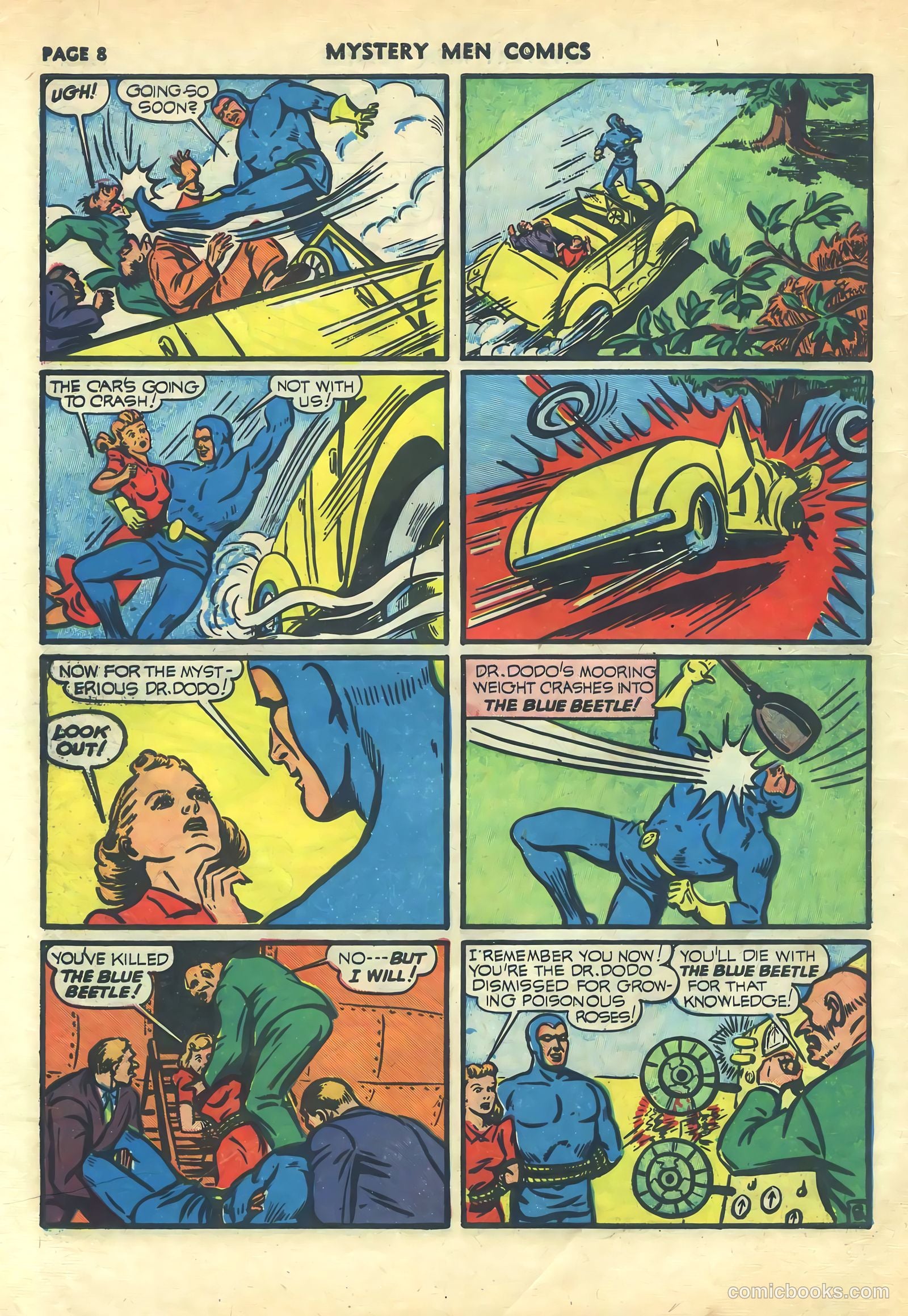 Mystery Men Comics #24 (1941) — page 10 of 68
