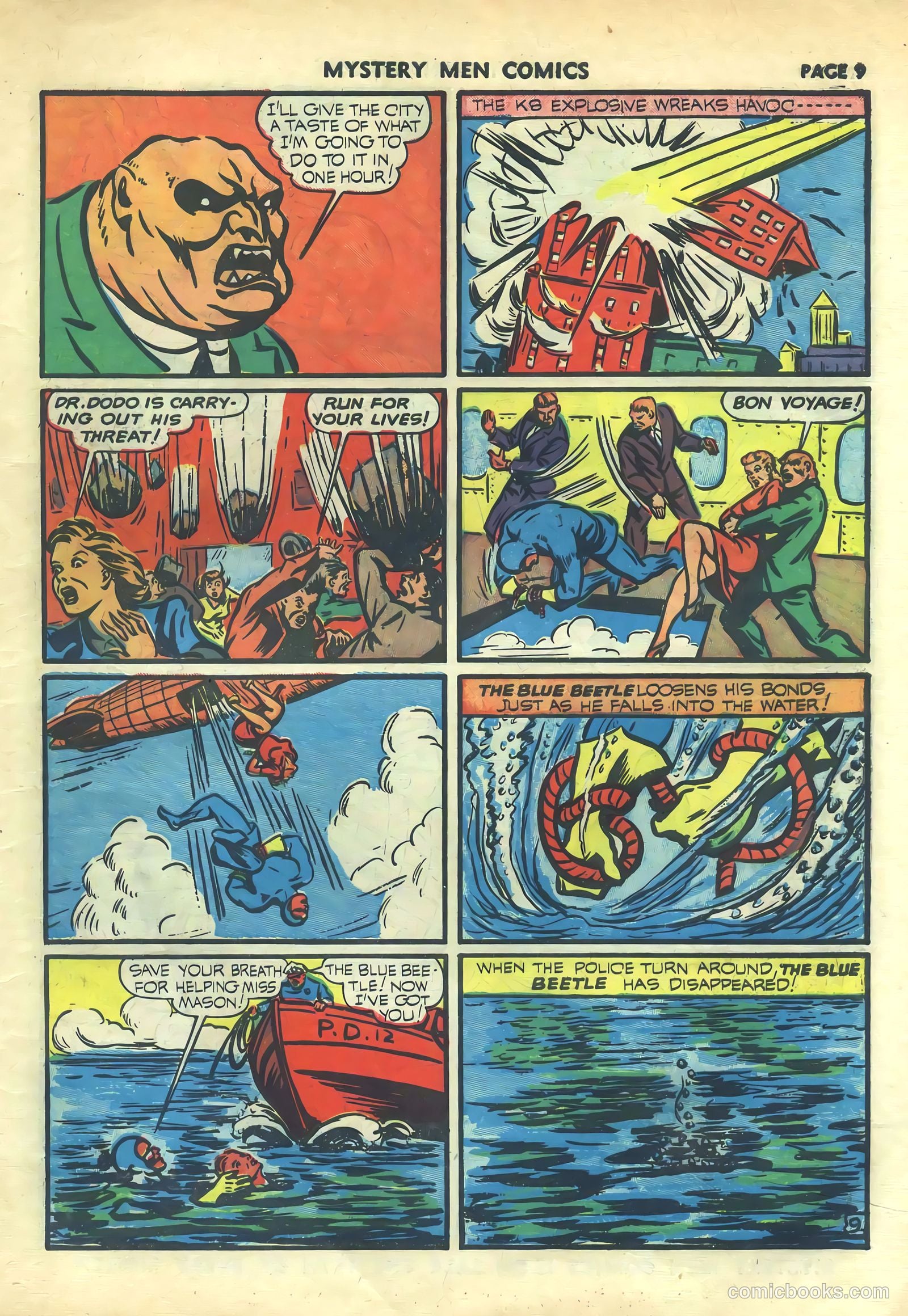 Mystery Men Comics #24 (1941) — page 11 of 68