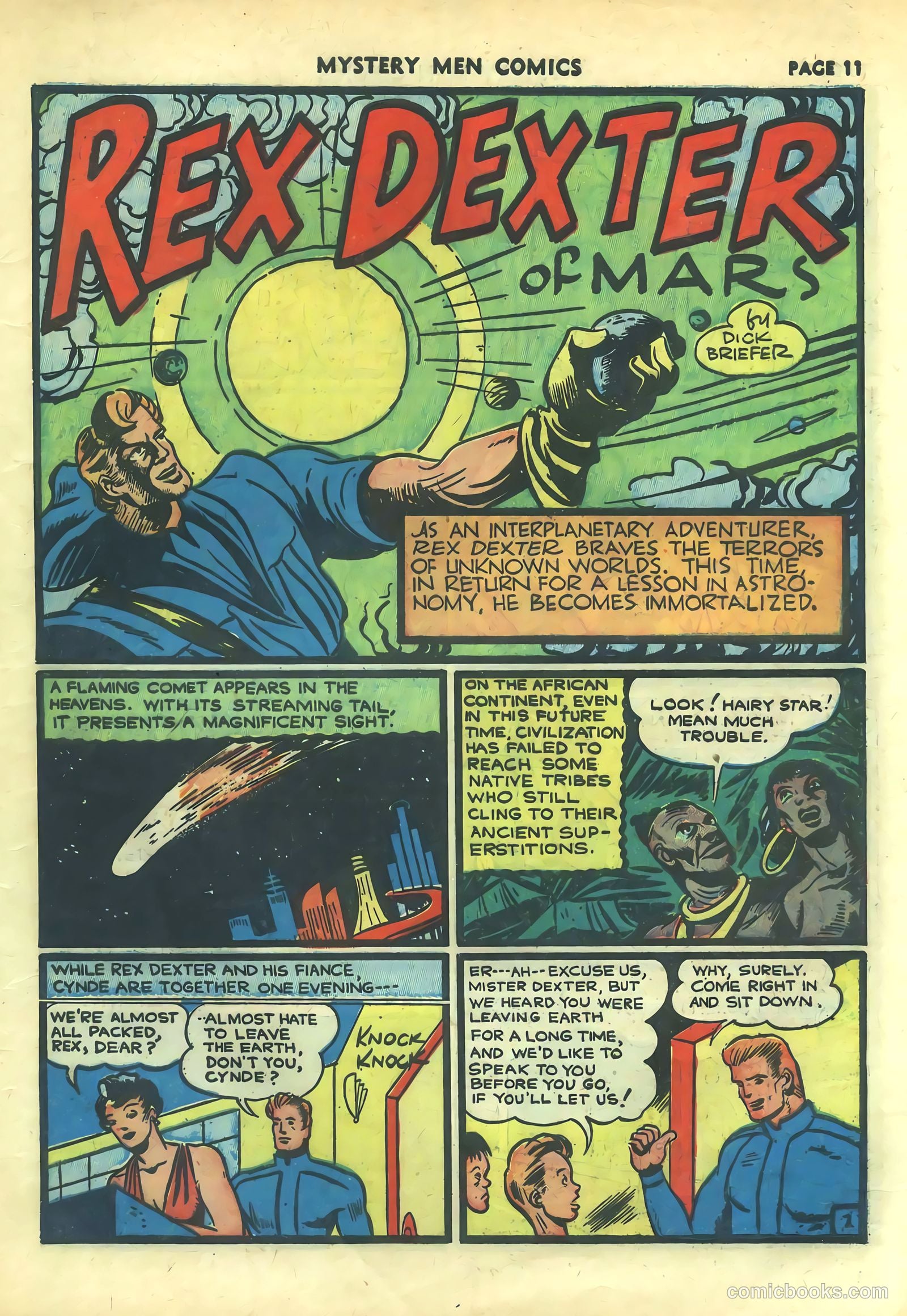 Mystery Men Comics #24 (1941) — page 13 of 68
