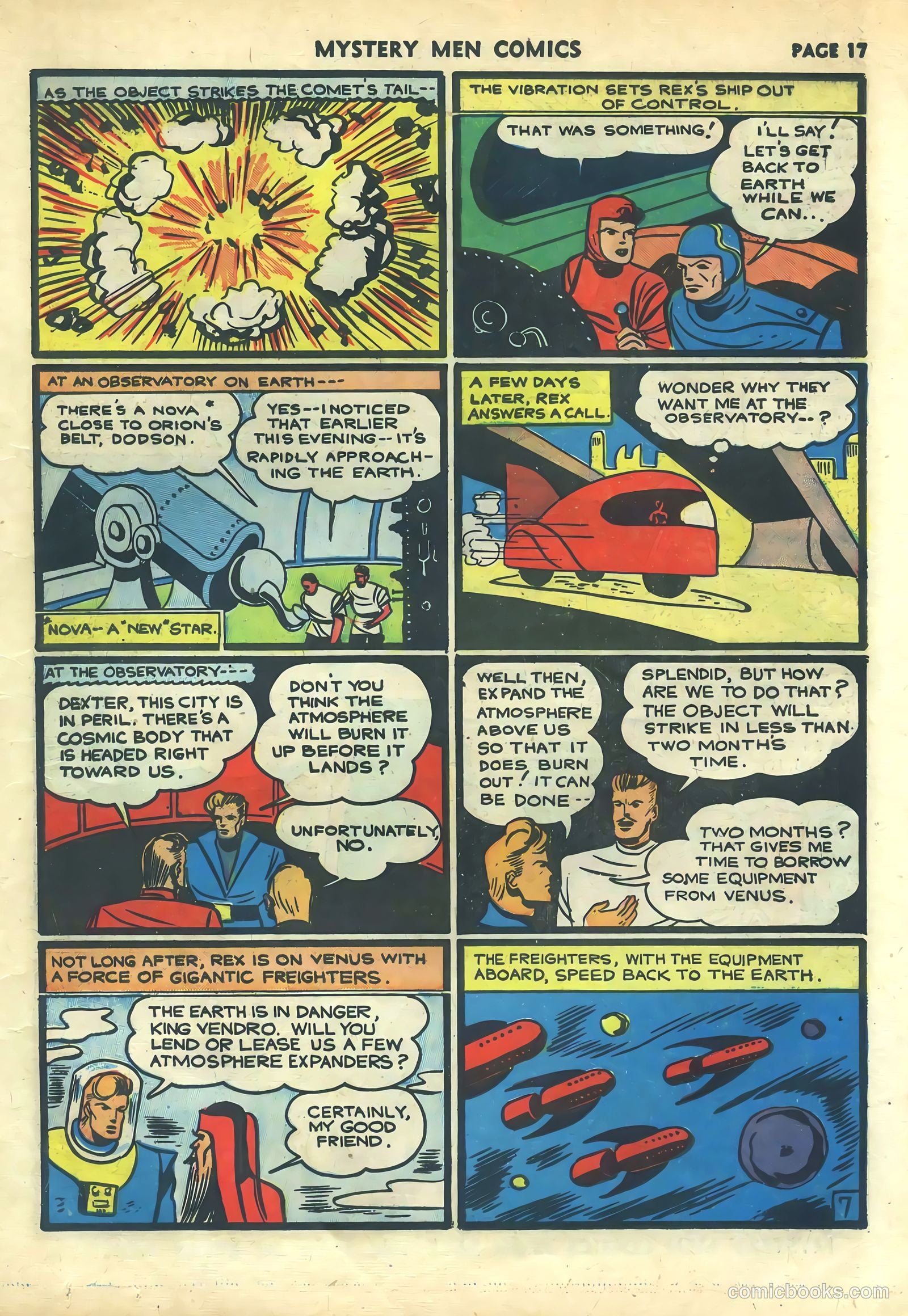 Mystery Men Comics #24 (1941) — page 19 of 68