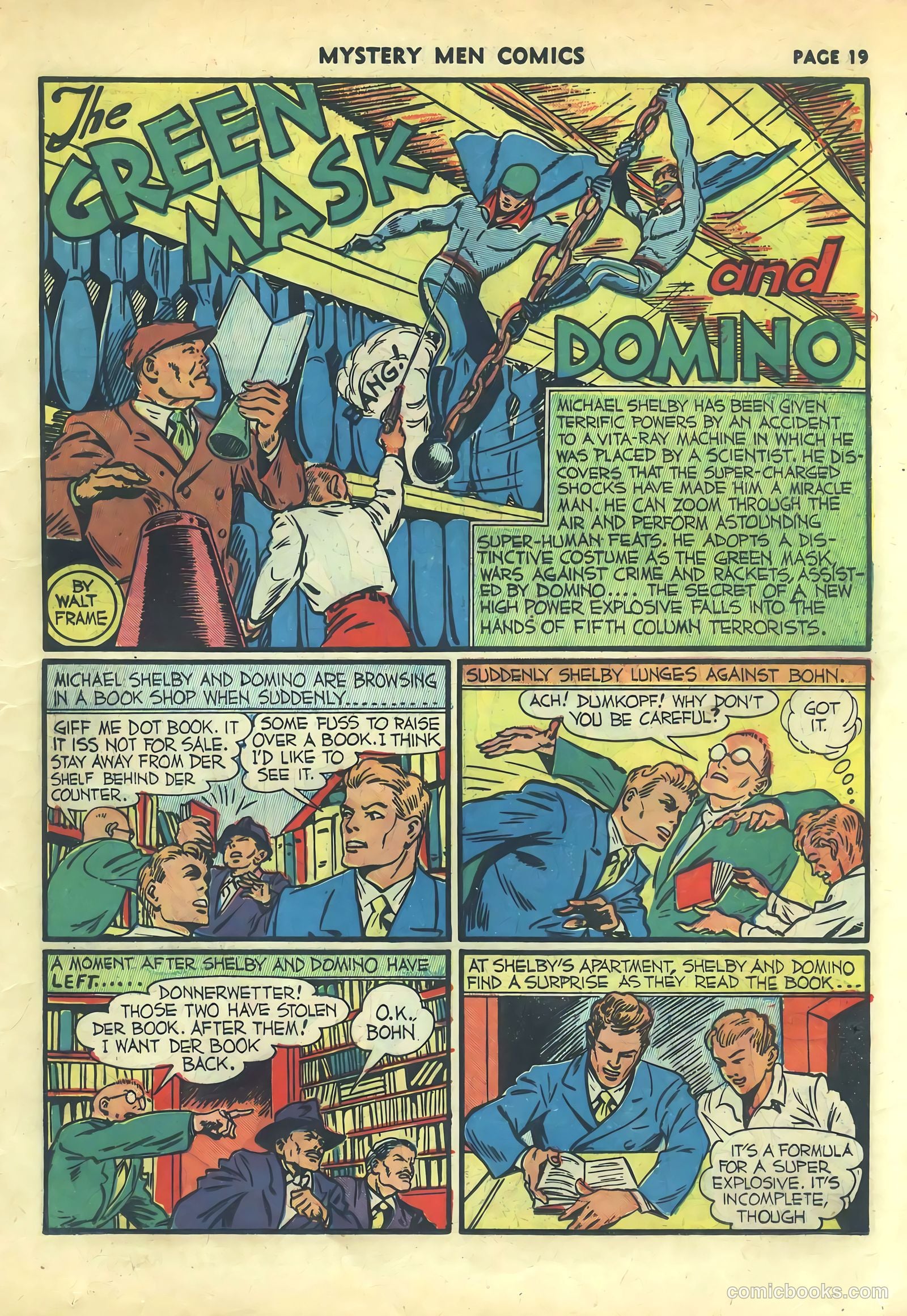 Mystery Men Comics #24 (1941) — page 21 of 68