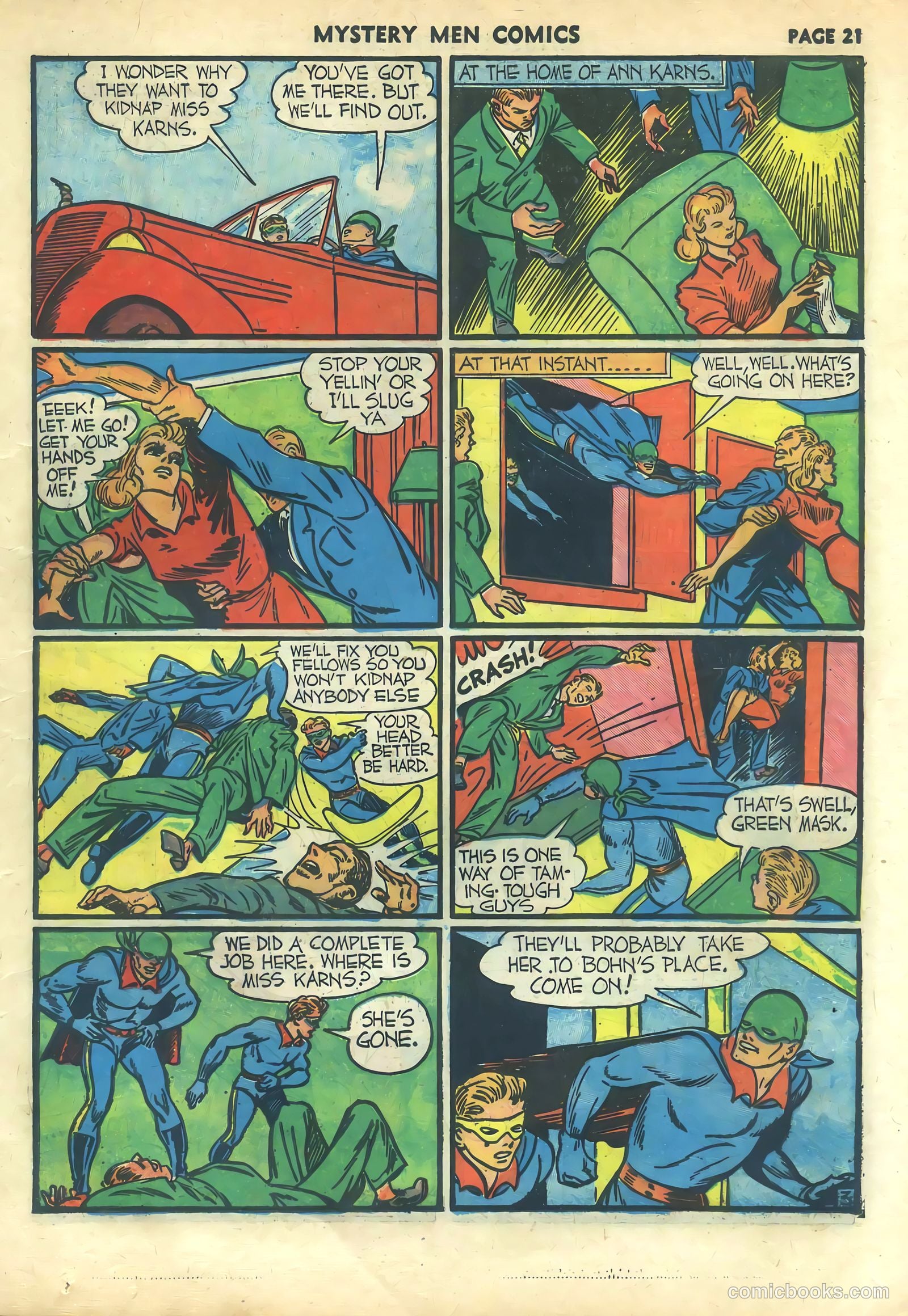 Mystery Men Comics #24 (1941) — page 23 of 68