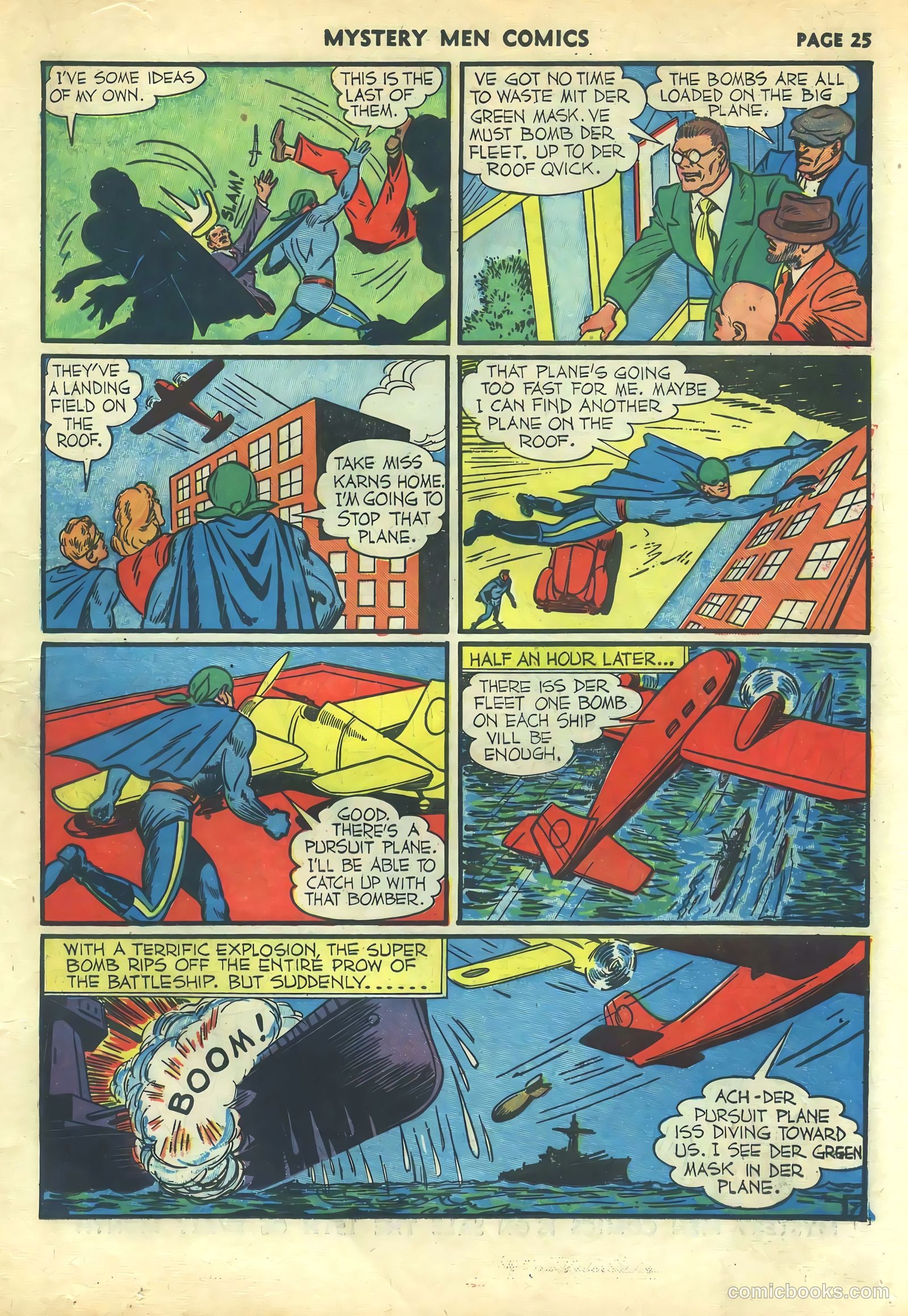 Mystery Men Comics #24 (1941) — page 27 of 68