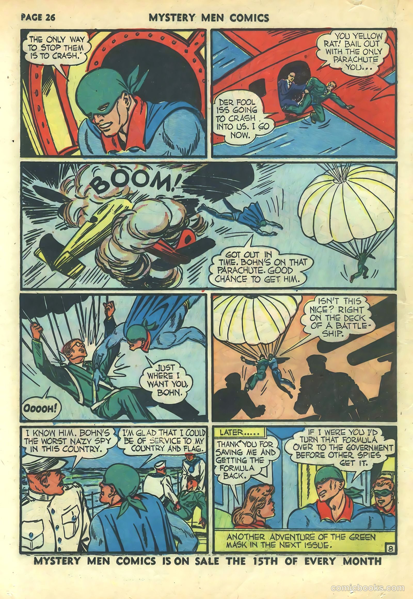 Mystery Men Comics #24 (1941) — page 28 of 68