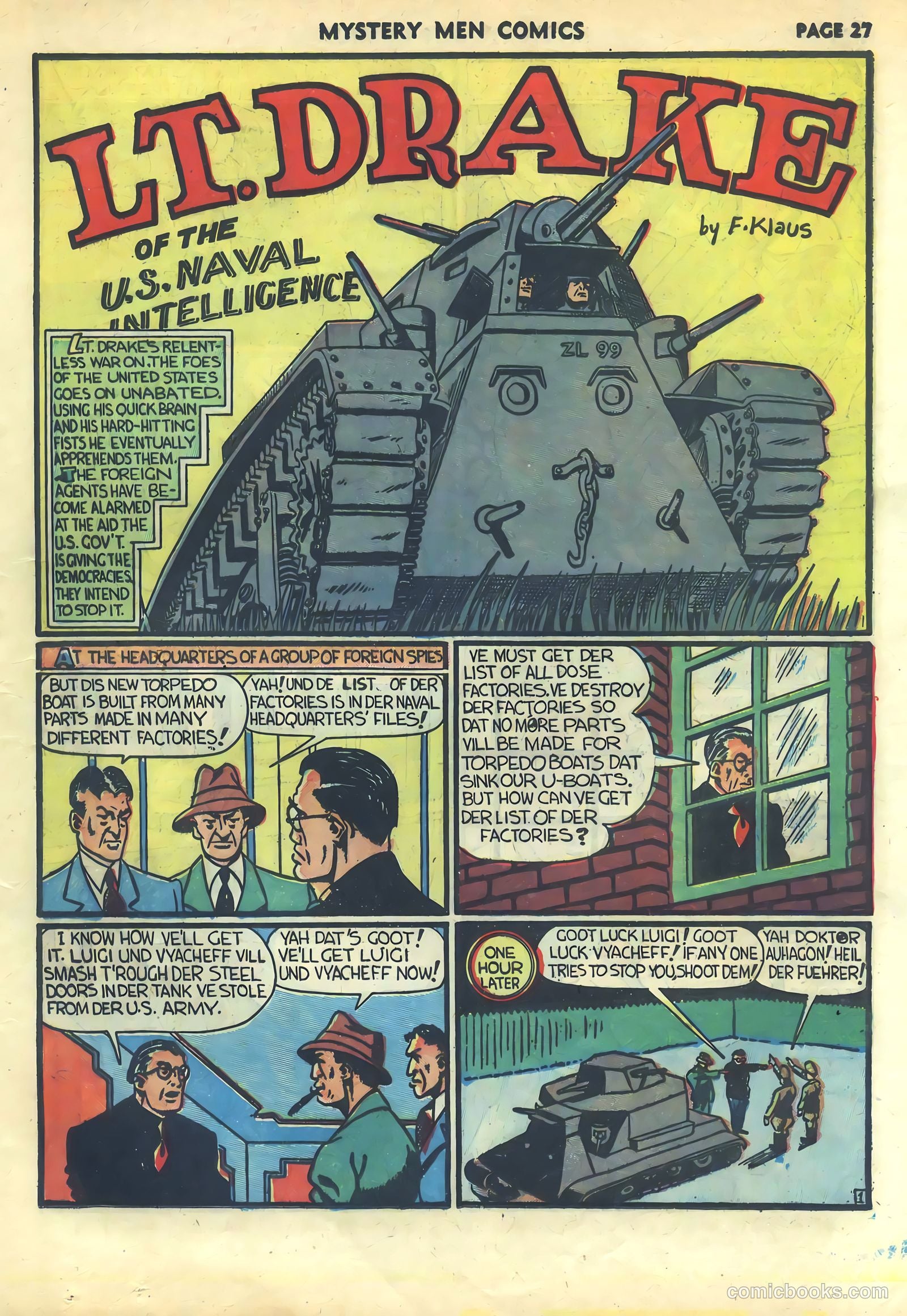 Mystery Men Comics #24 (1941) — page 29 of 68