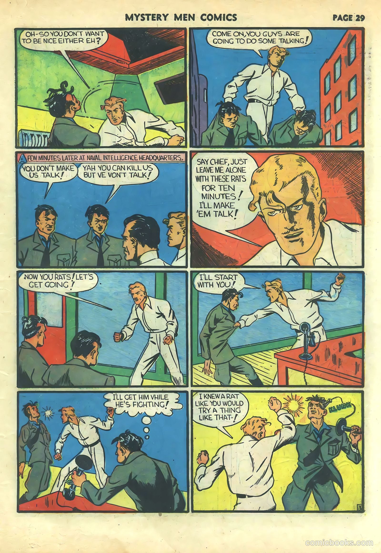 Mystery Men Comics #24 (1941) — page 31 of 68