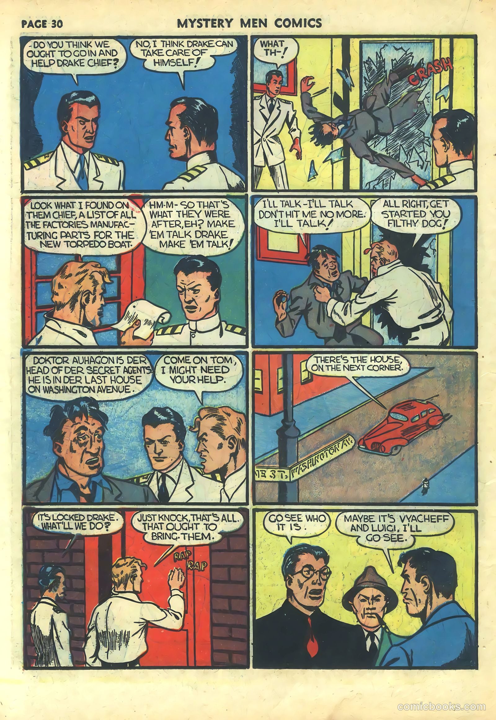 Mystery Men Comics #24 (1941) — page 32 of 68