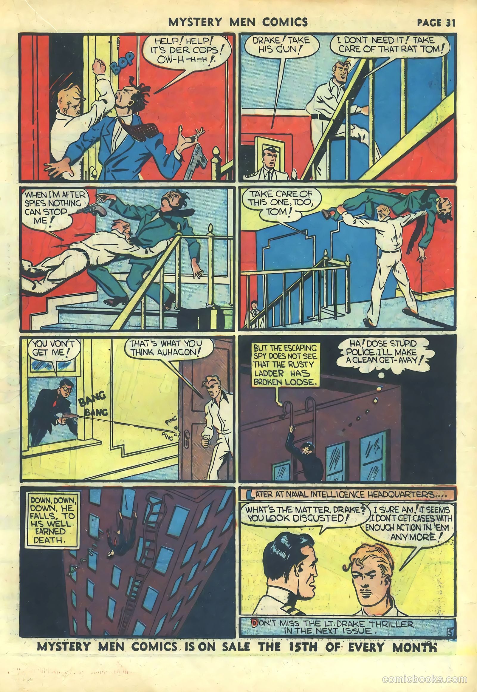 Mystery Men Comics #24 (1941) — page 33 of 68