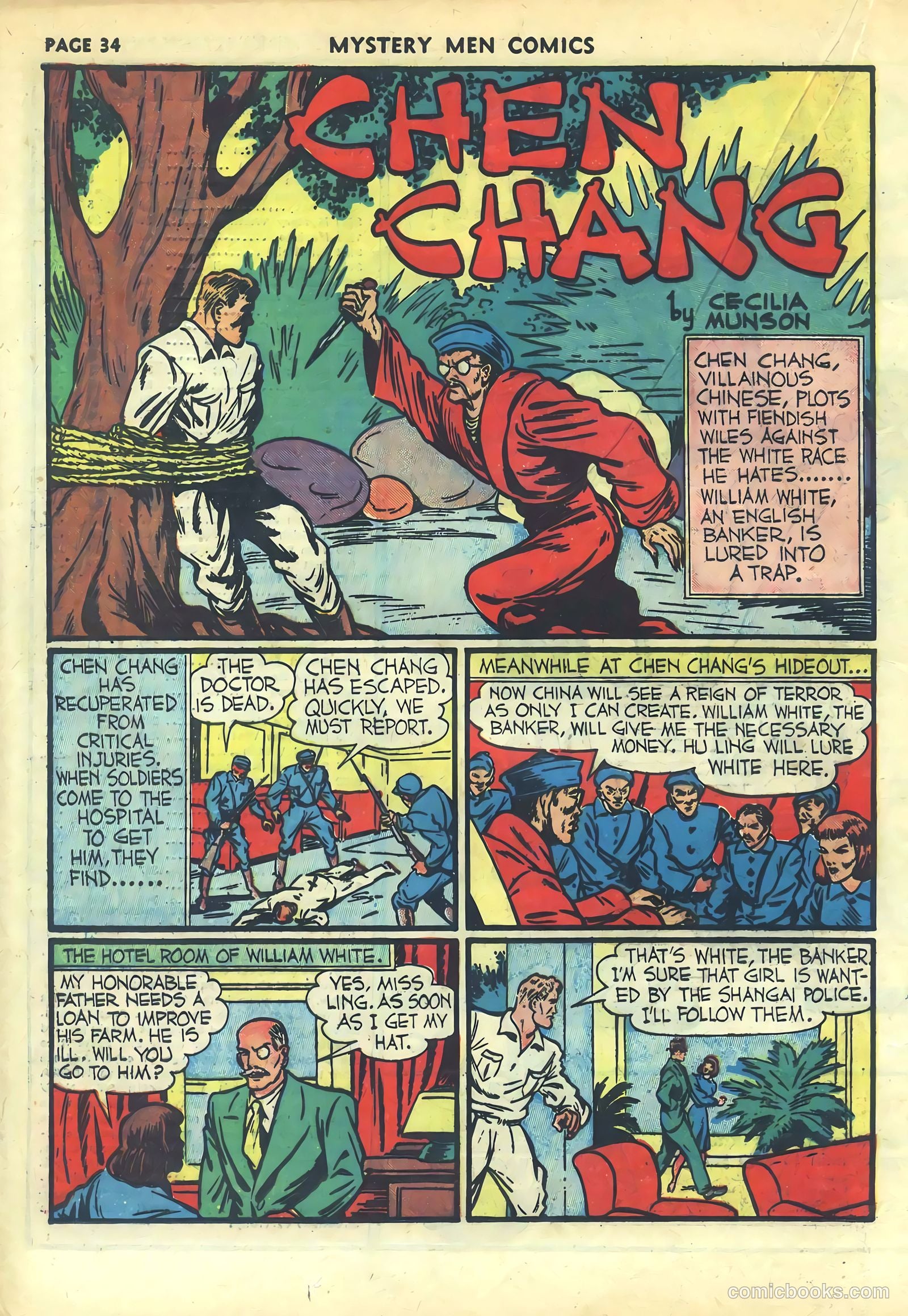 Mystery Men Comics #24 (1941) — page 36 of 68