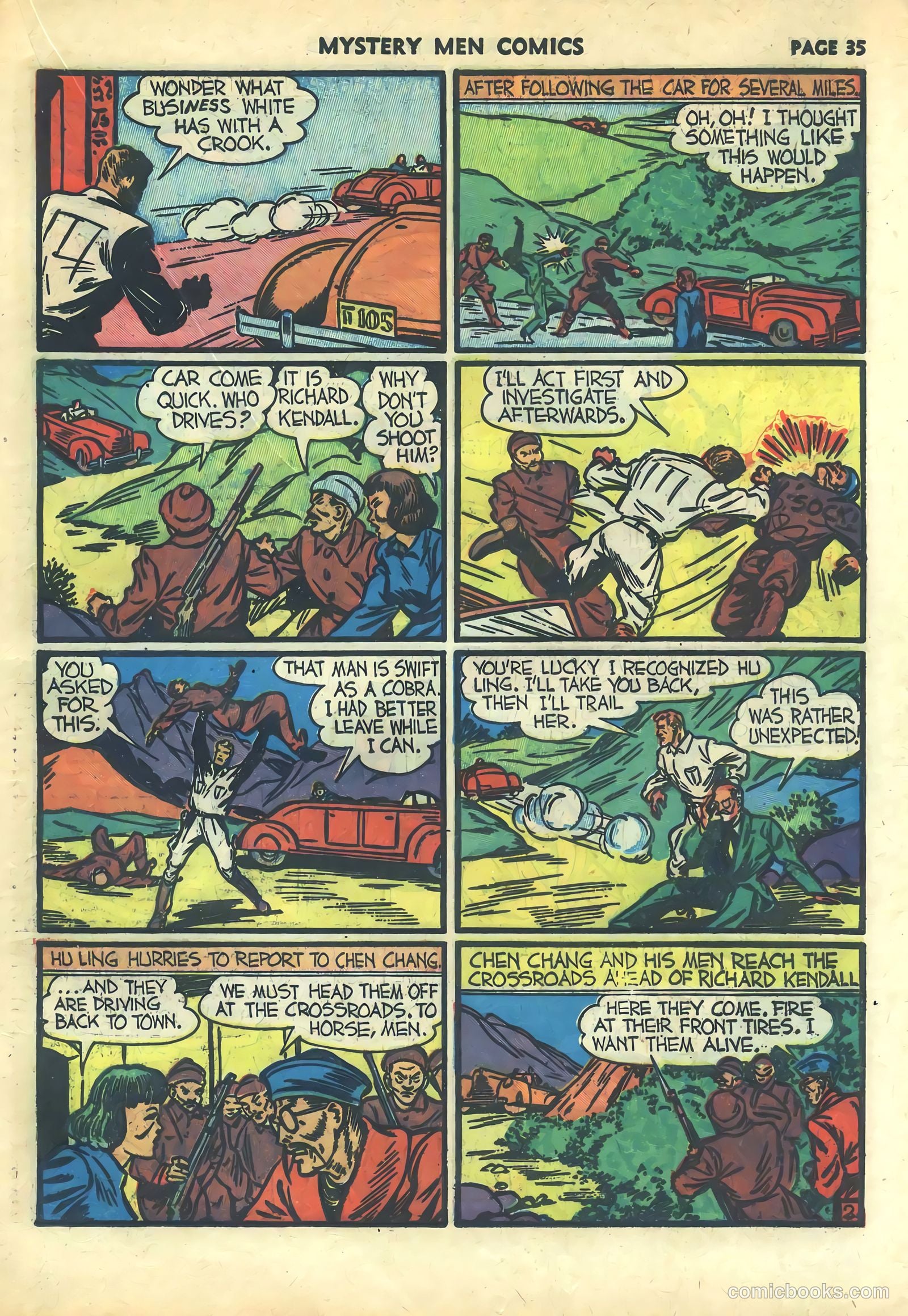 Mystery Men Comics #24 (1941) — page 37 of 68