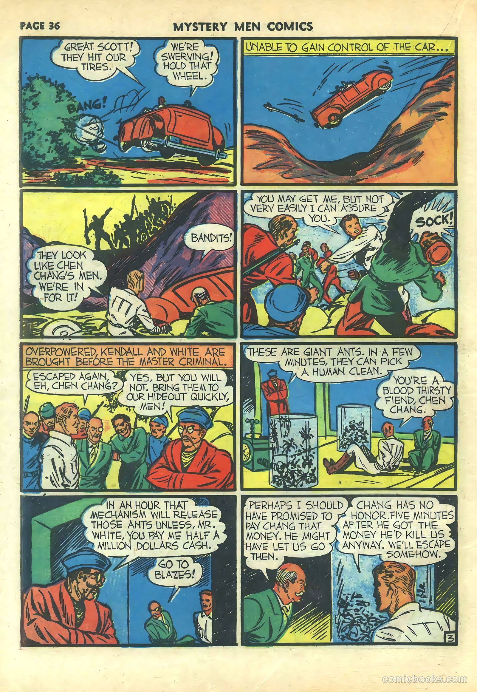 Mystery Men Comics #24 (1941) — page 38 of 68