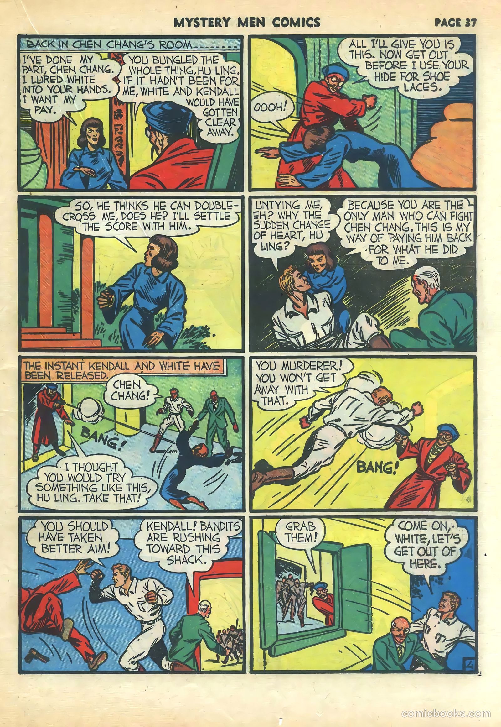 Mystery Men Comics #24 (1941) — page 39 of 68