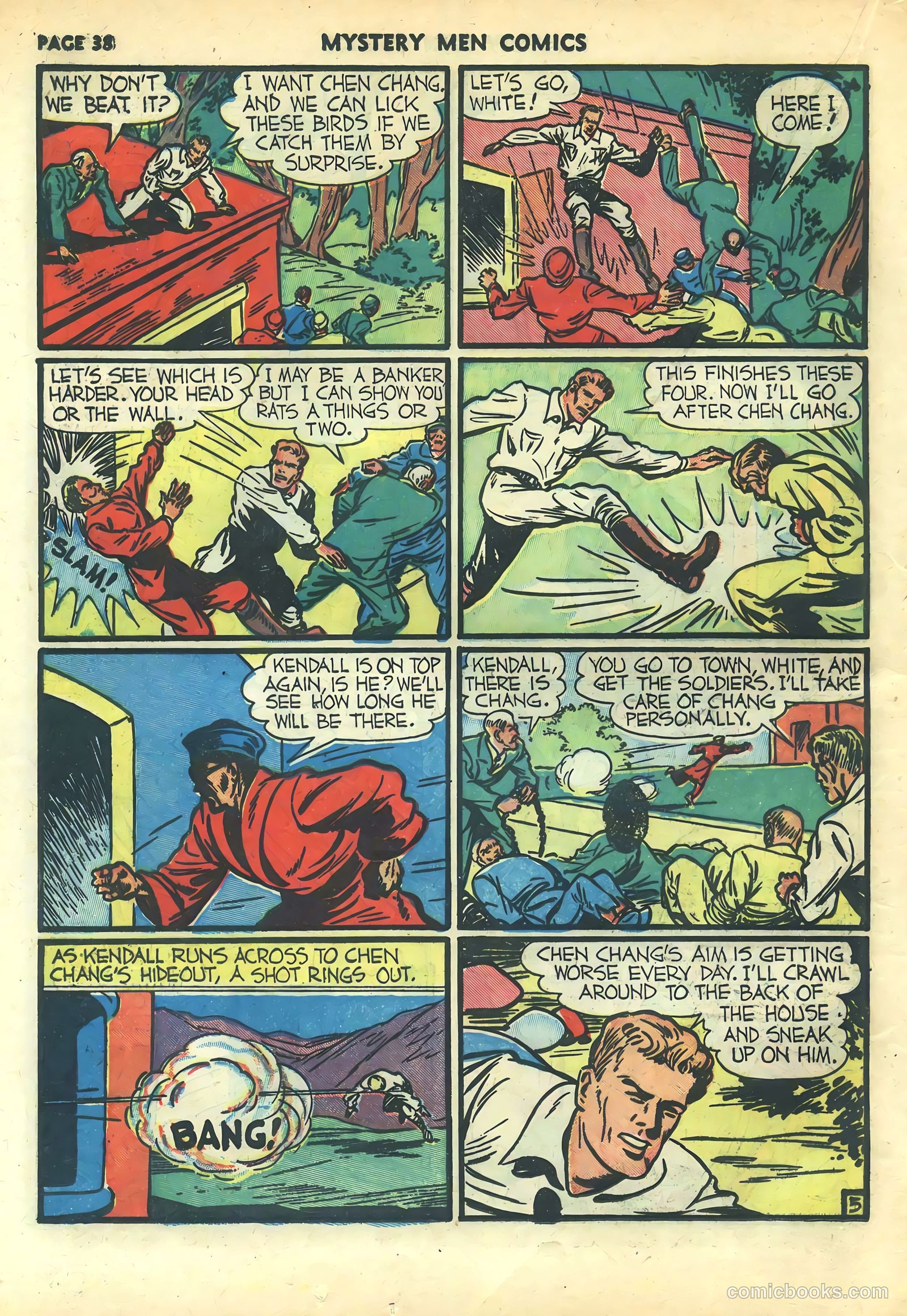 Mystery Men Comics #24 (1941) — page 40 of 68