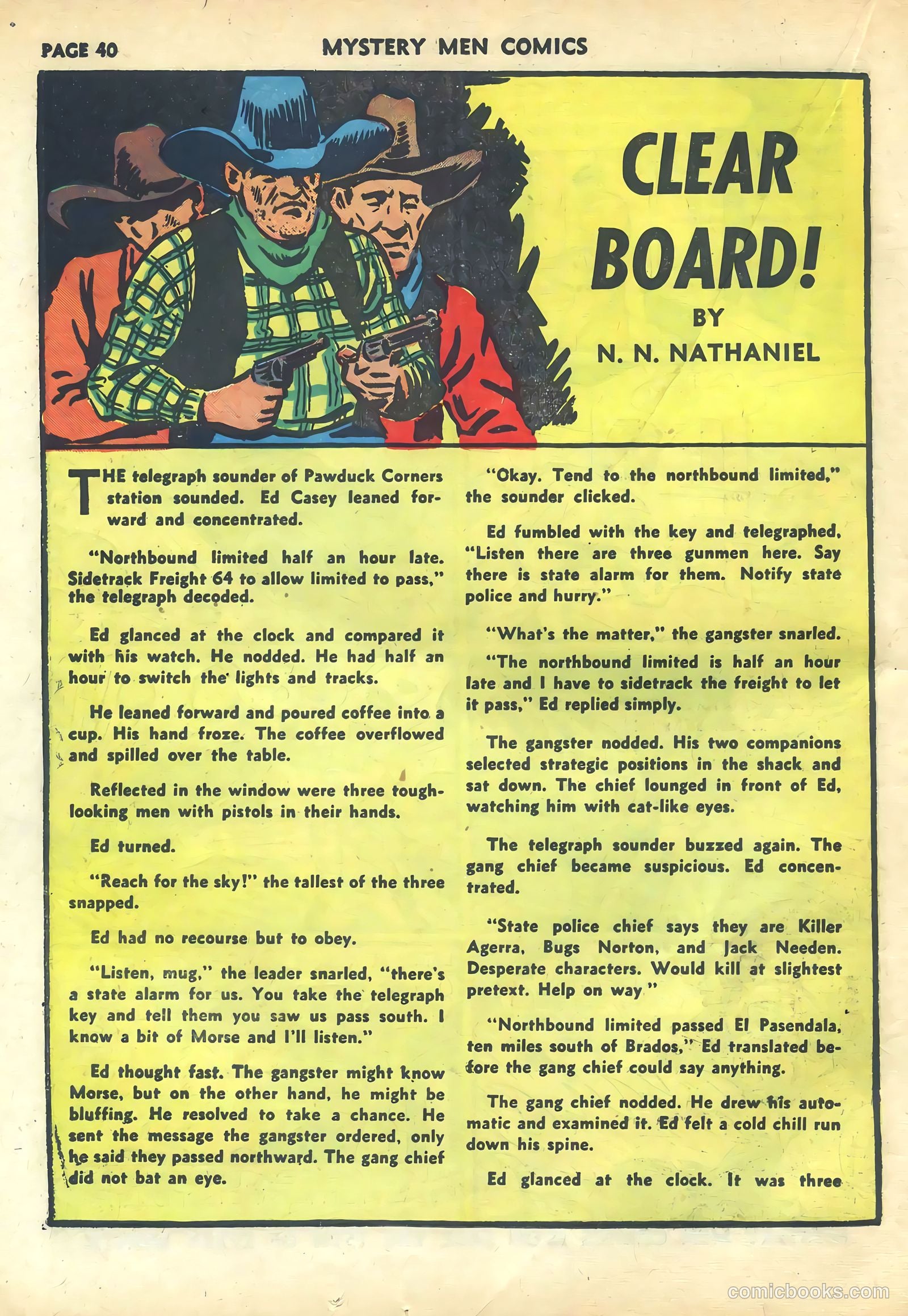 Mystery Men Comics #24 (1941) — page 42 of 68