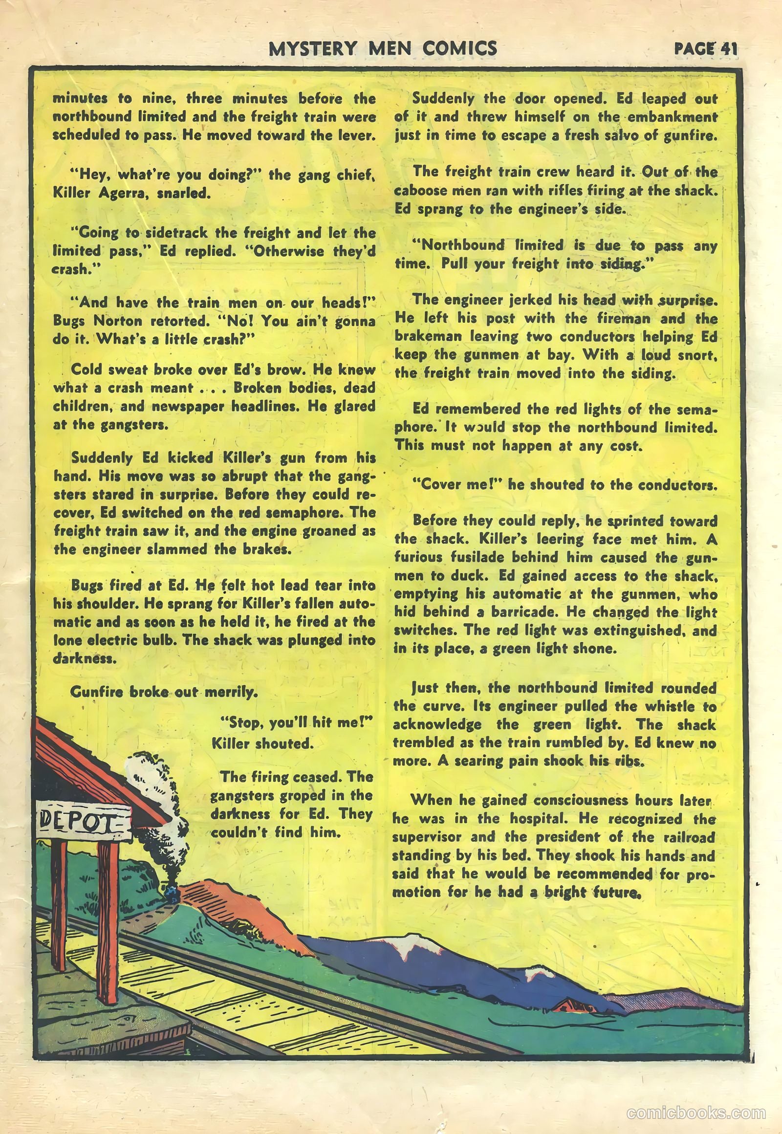 Mystery Men Comics #24 (1941) — page 43 of 68