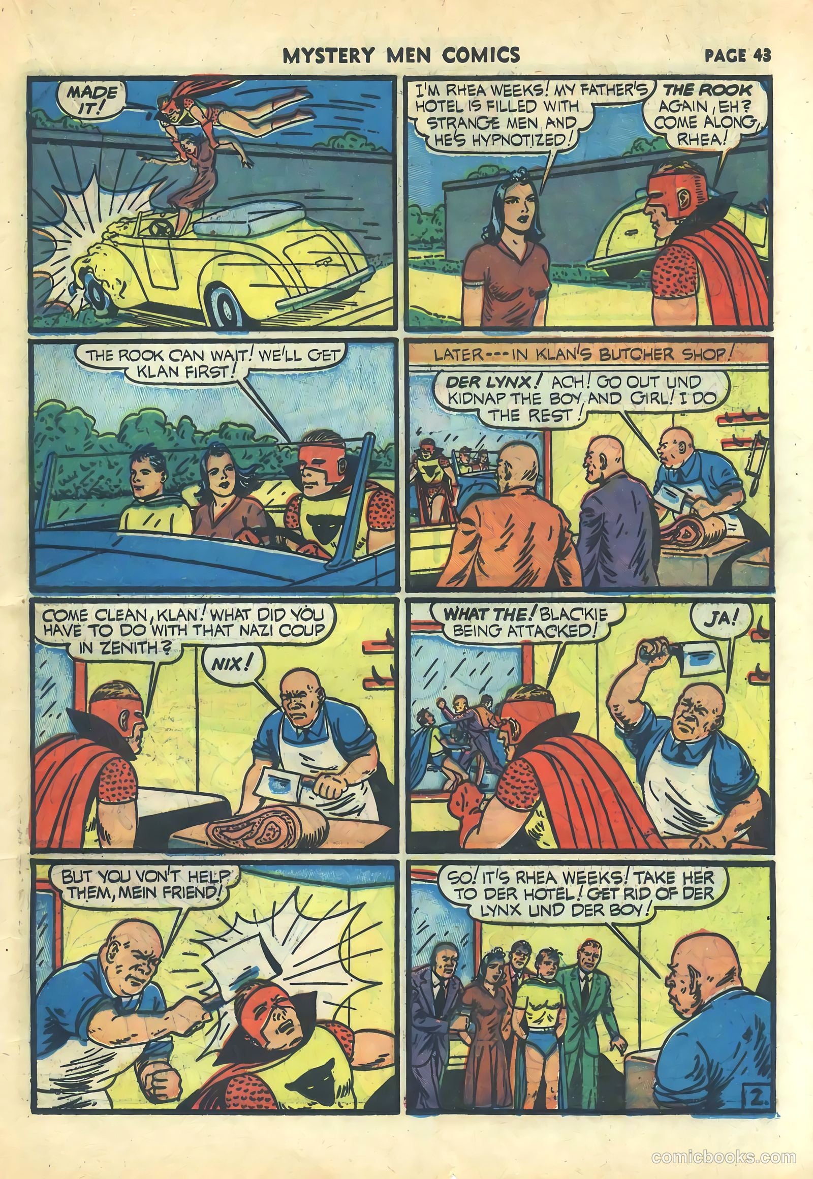 Mystery Men Comics #24 (1941) — page 45 of 68