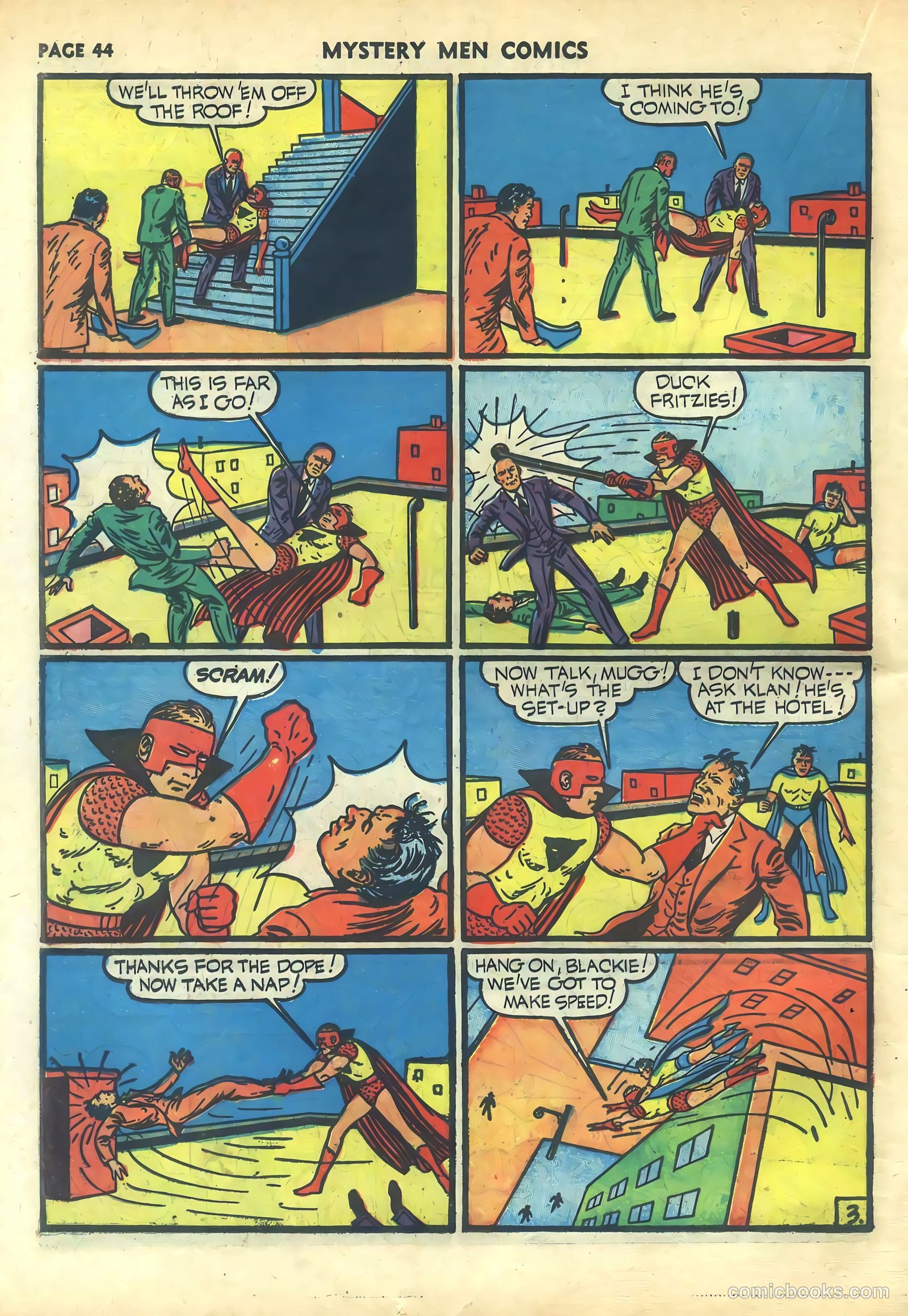 Mystery Men Comics #24 (1941) — page 46 of 68
