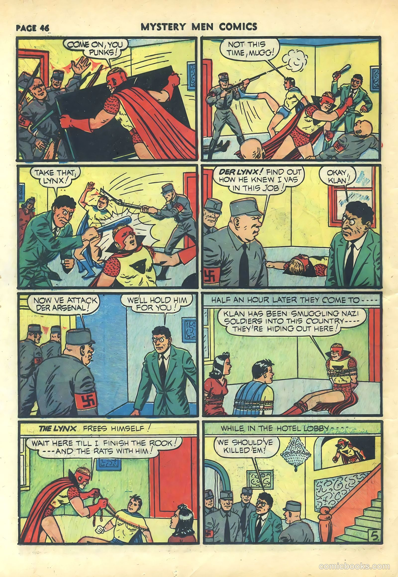 Mystery Men Comics #24 (1941) — page 48 of 68