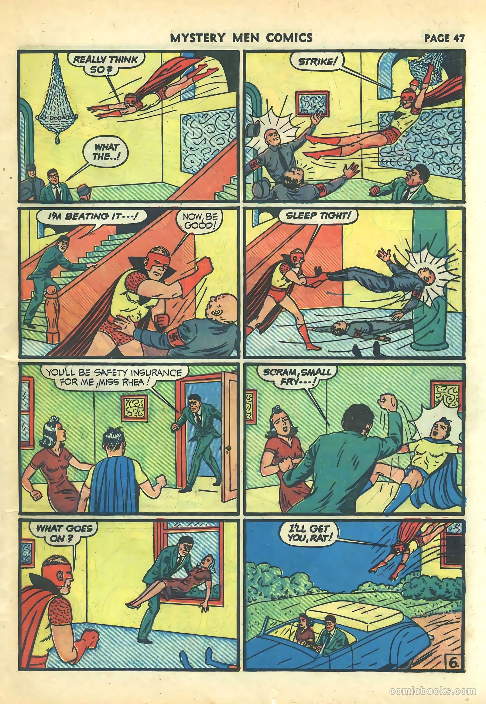 Mystery Men Comics #24 (1941) — page 49 of 68