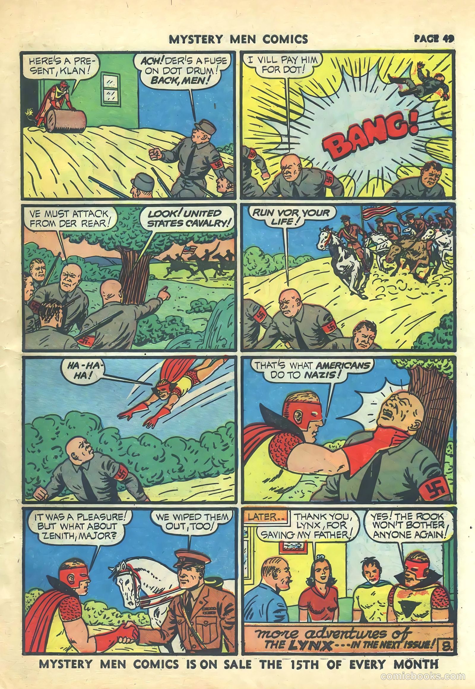Mystery Men Comics #24 (1941) — page 51 of 68