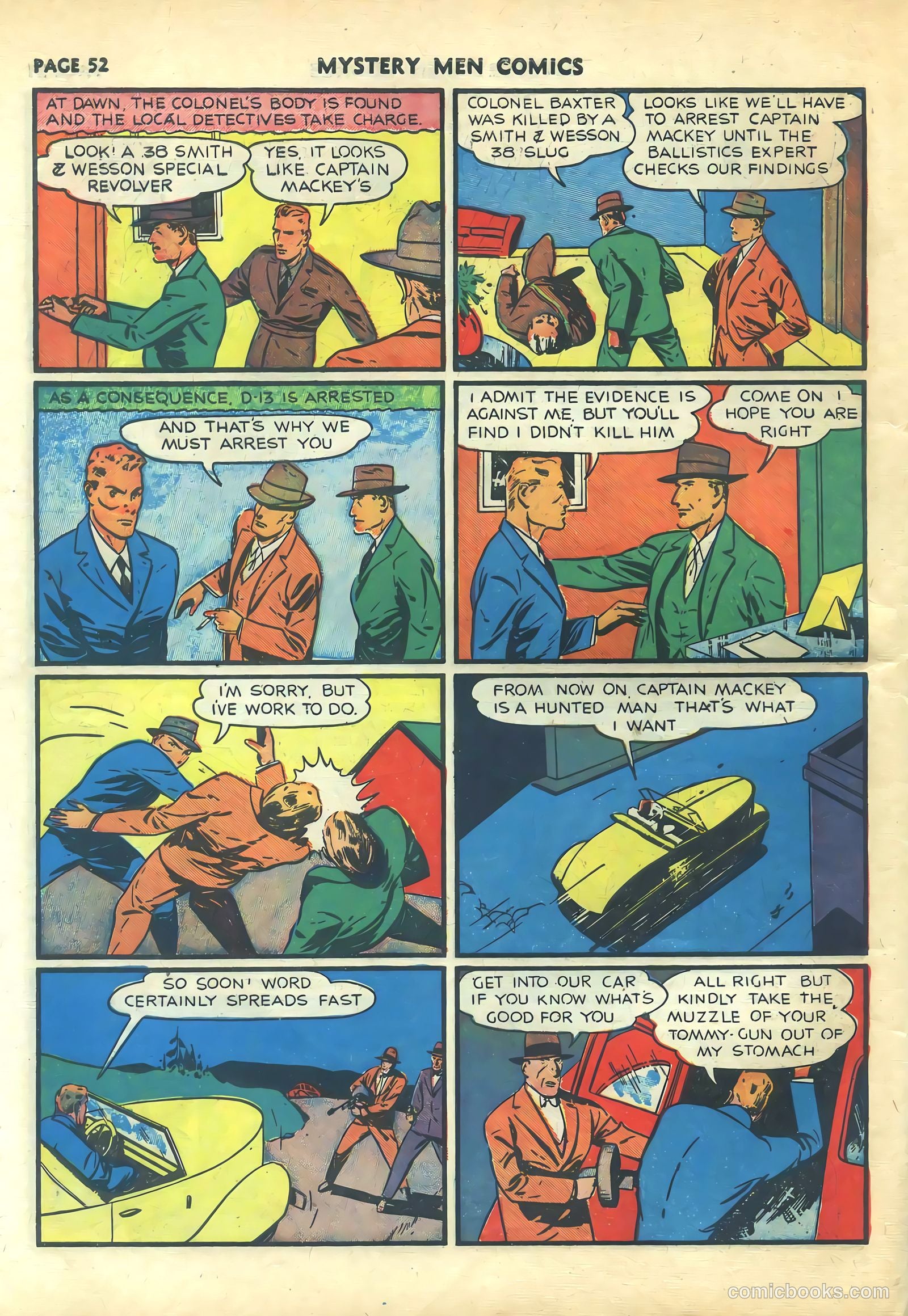 Mystery Men Comics #24 (1941) — page 54 of 68