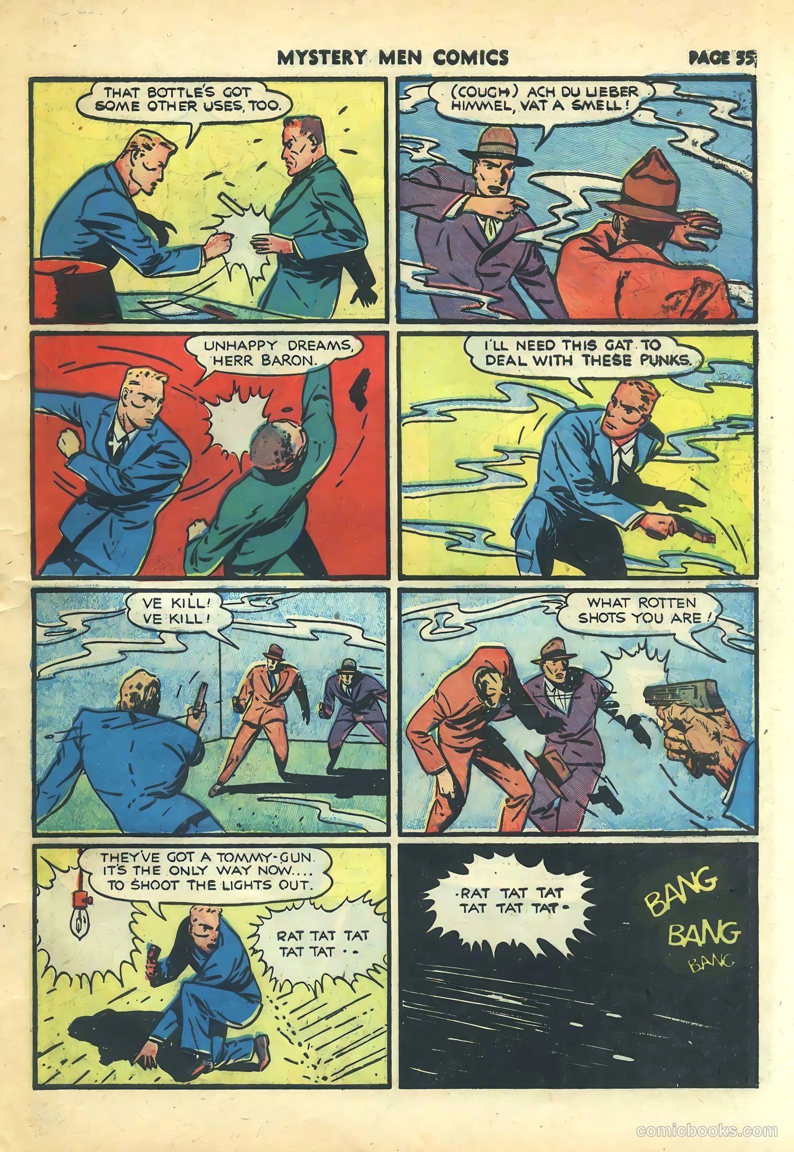 Mystery Men Comics #24 (1941) — page 57 of 68
