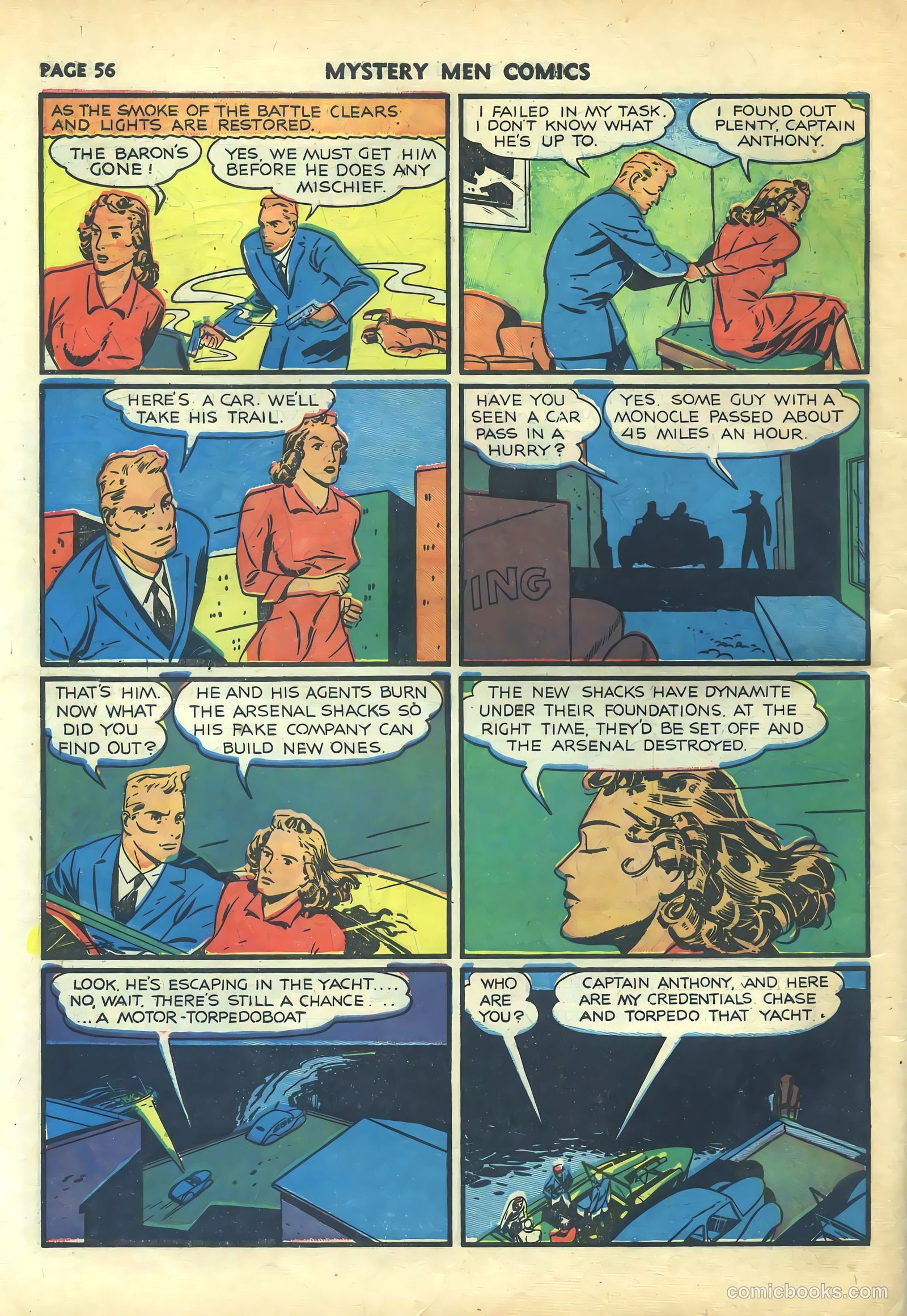 Mystery Men Comics #24 (1941) — page 58 of 68