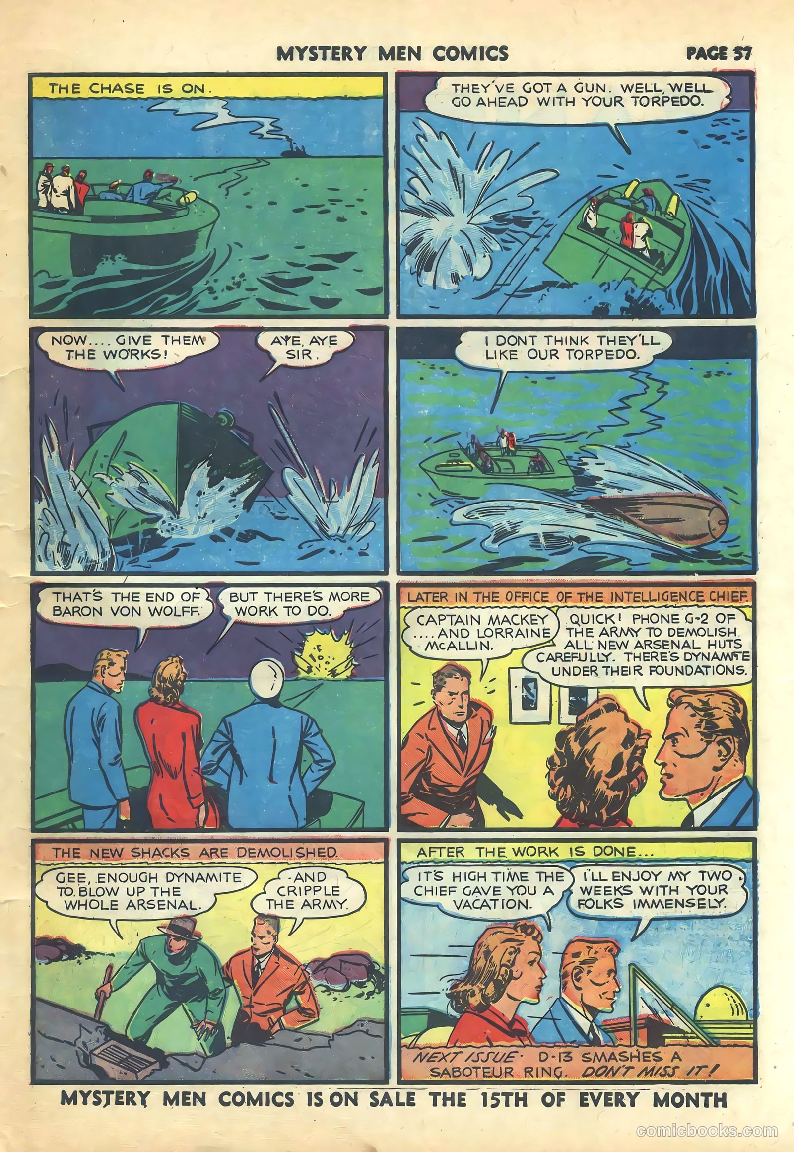 Mystery Men Comics #24 (1941) — page 59 of 68