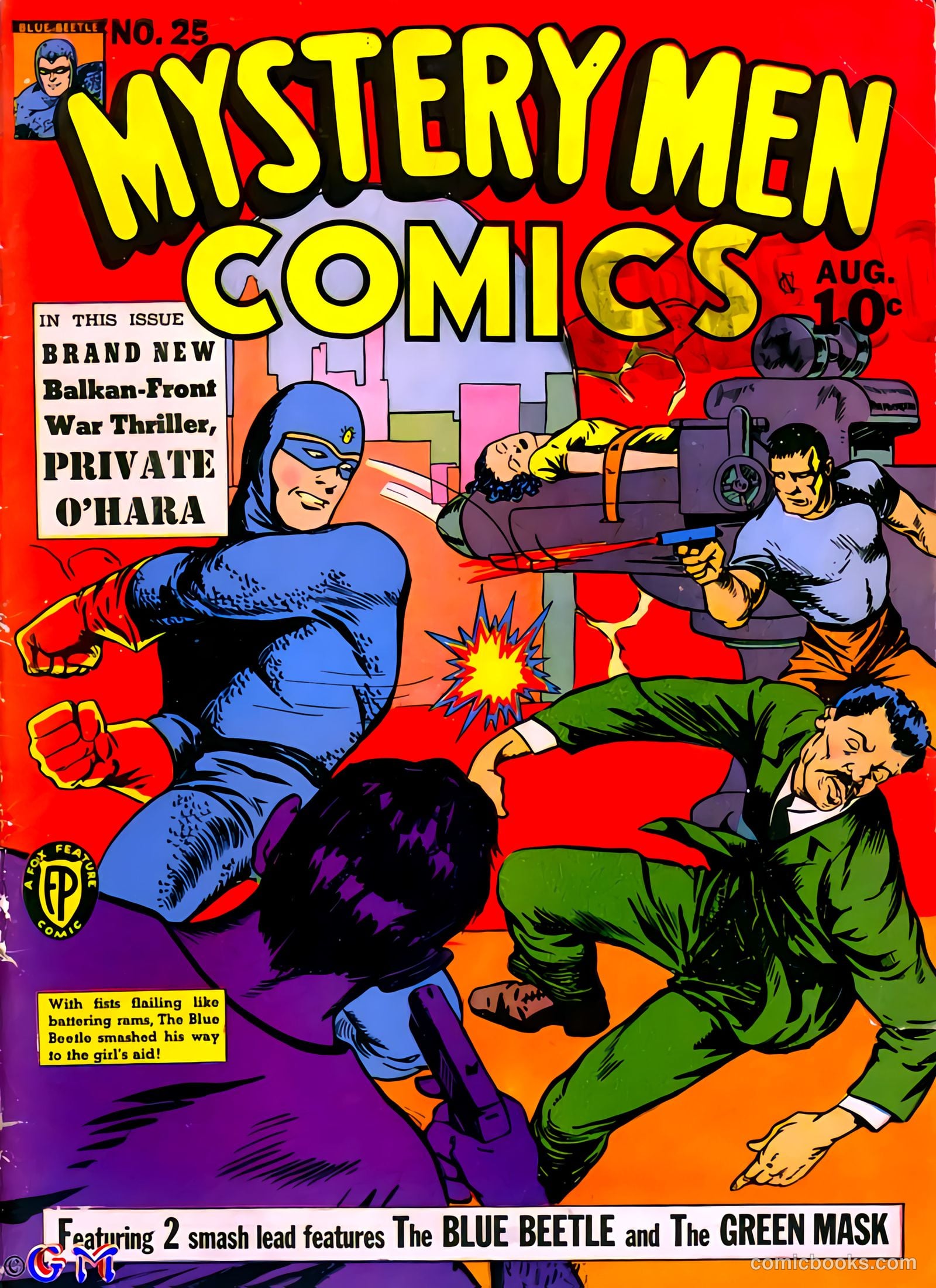 Mystery Men Comics #25