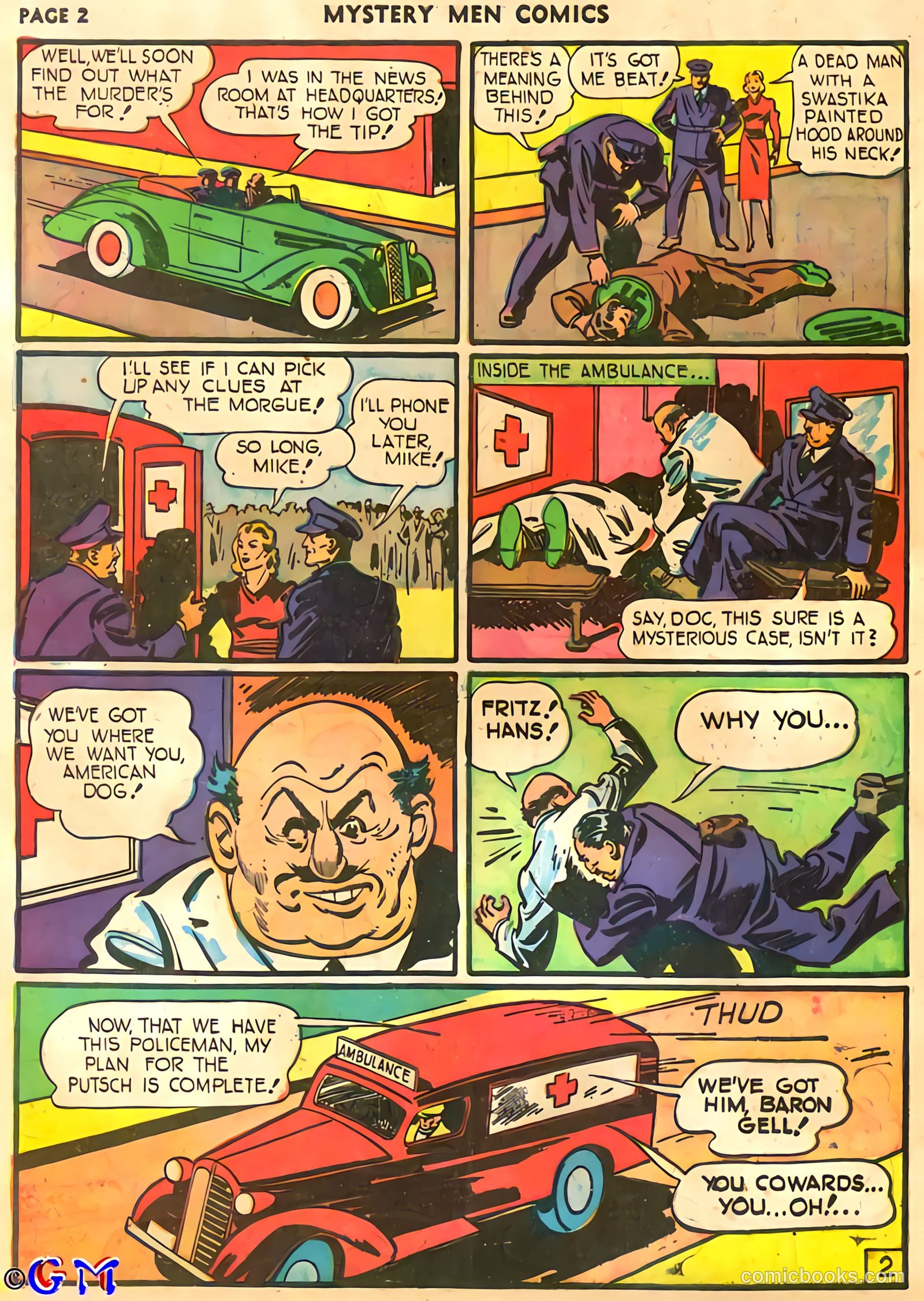Mystery Men Comics #25 (1941) — page 4 of 67