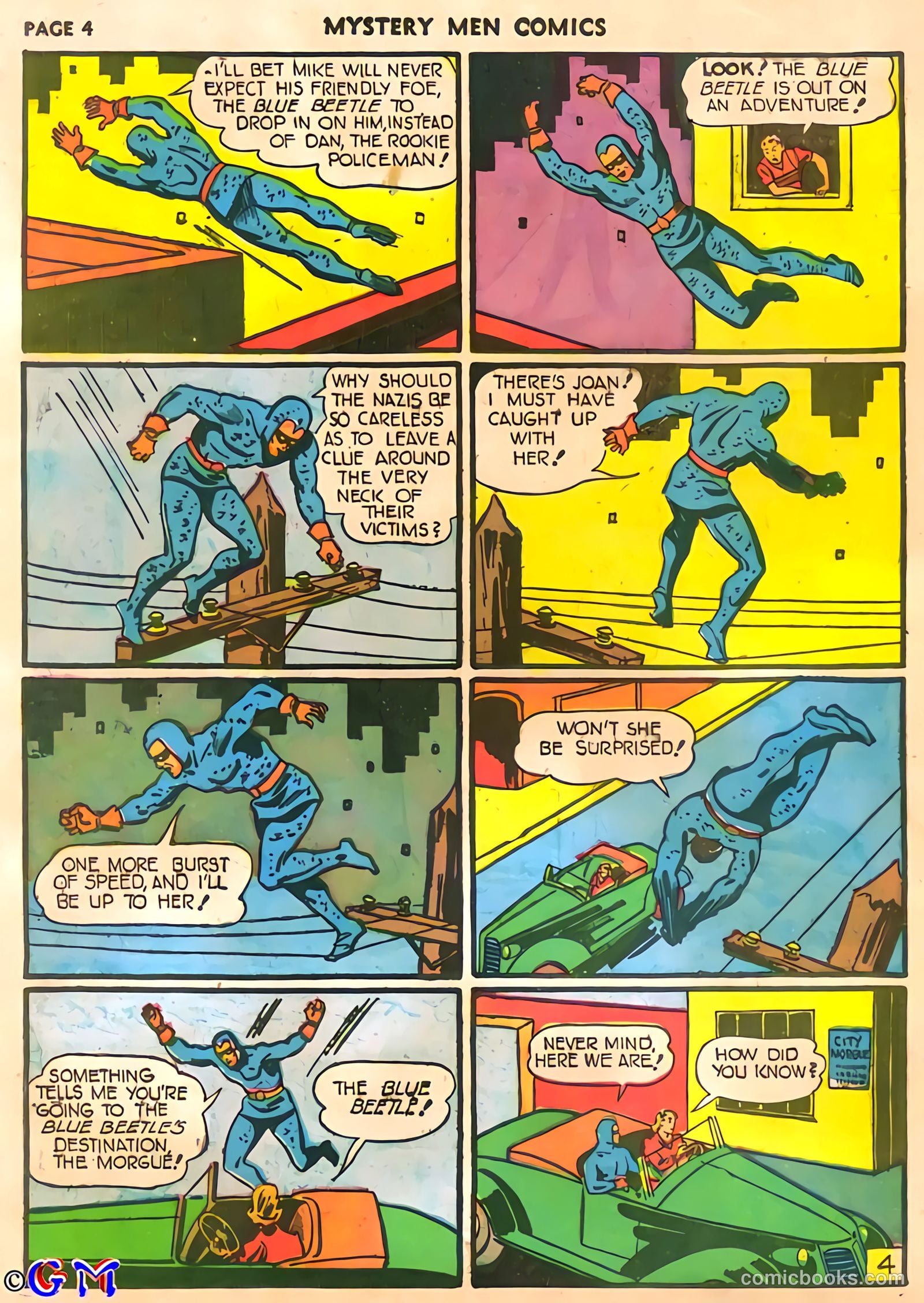 Mystery Men Comics #25 (1941) — page 6 of 67