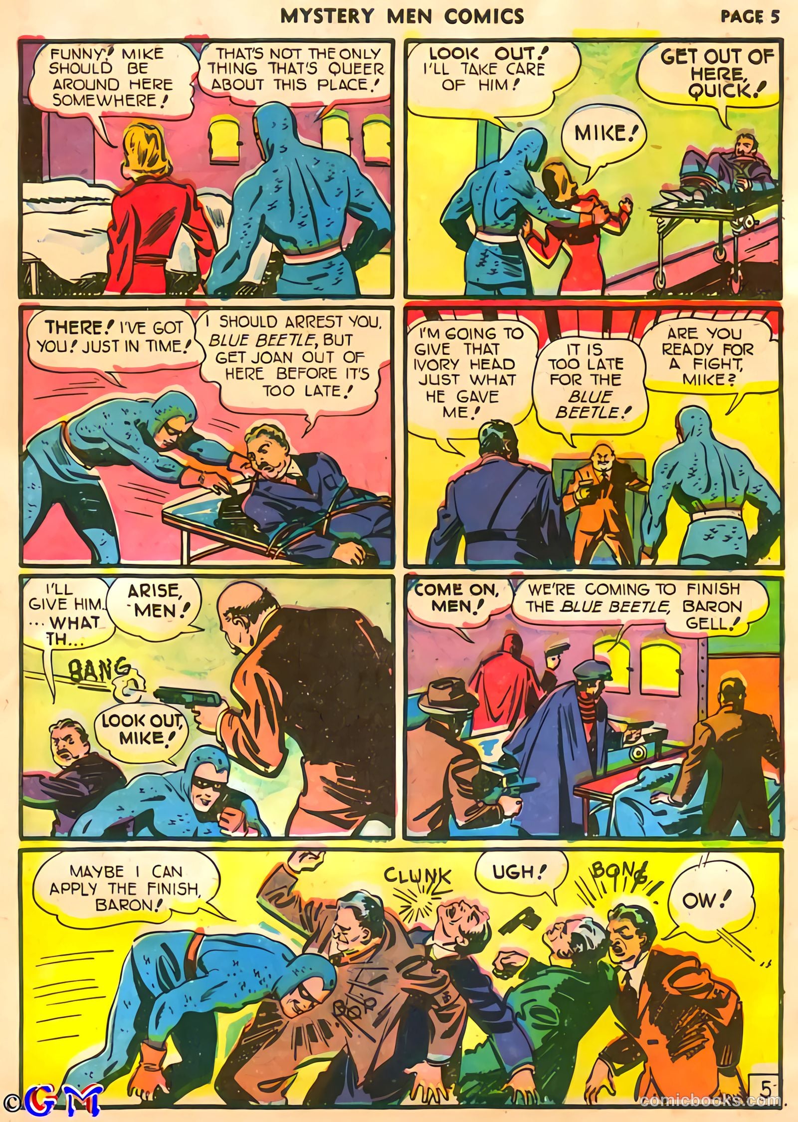Mystery Men Comics #25 (1941) — page 7 of 67
