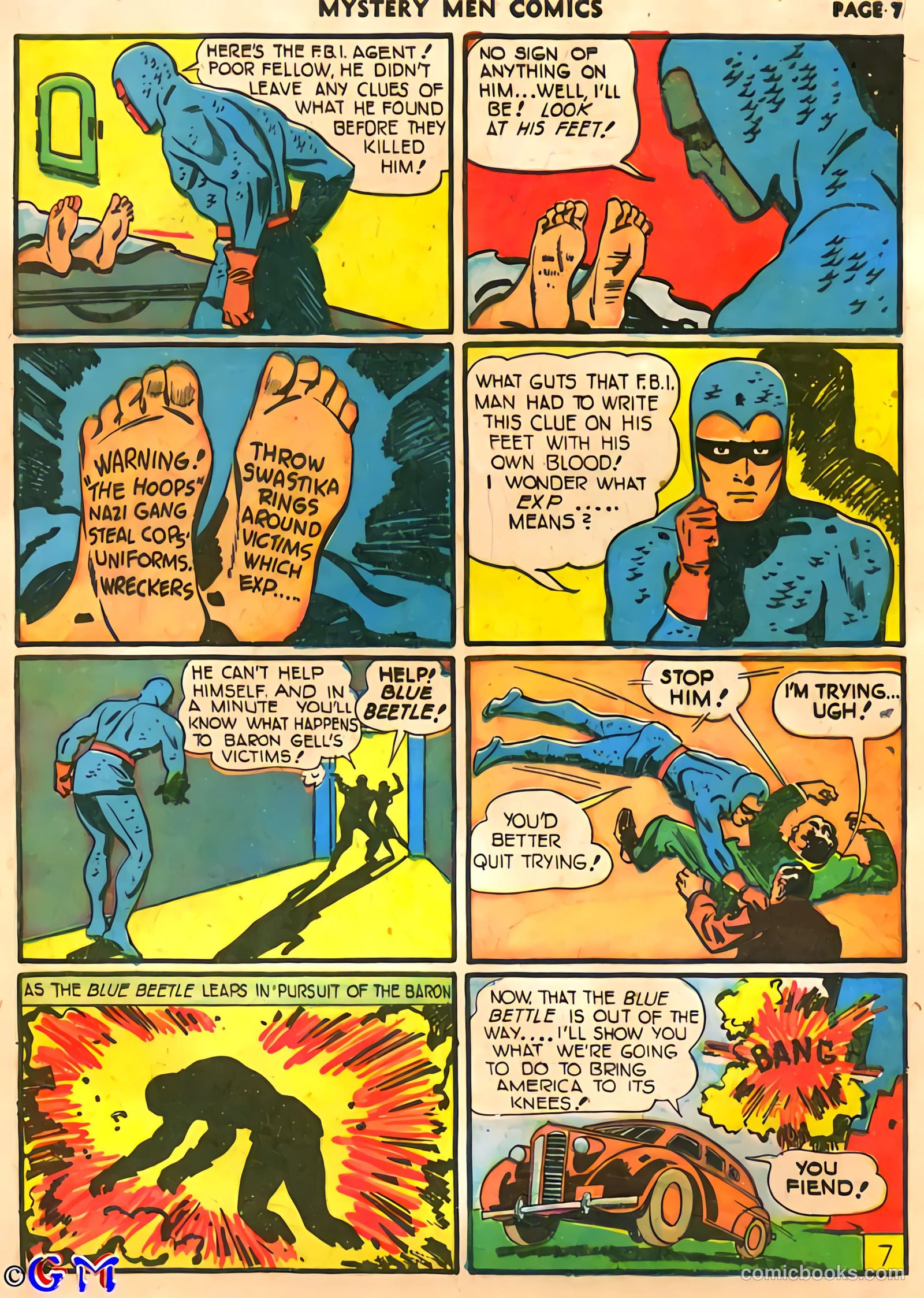 Mystery Men Comics #25 (1941) — page 9 of 67