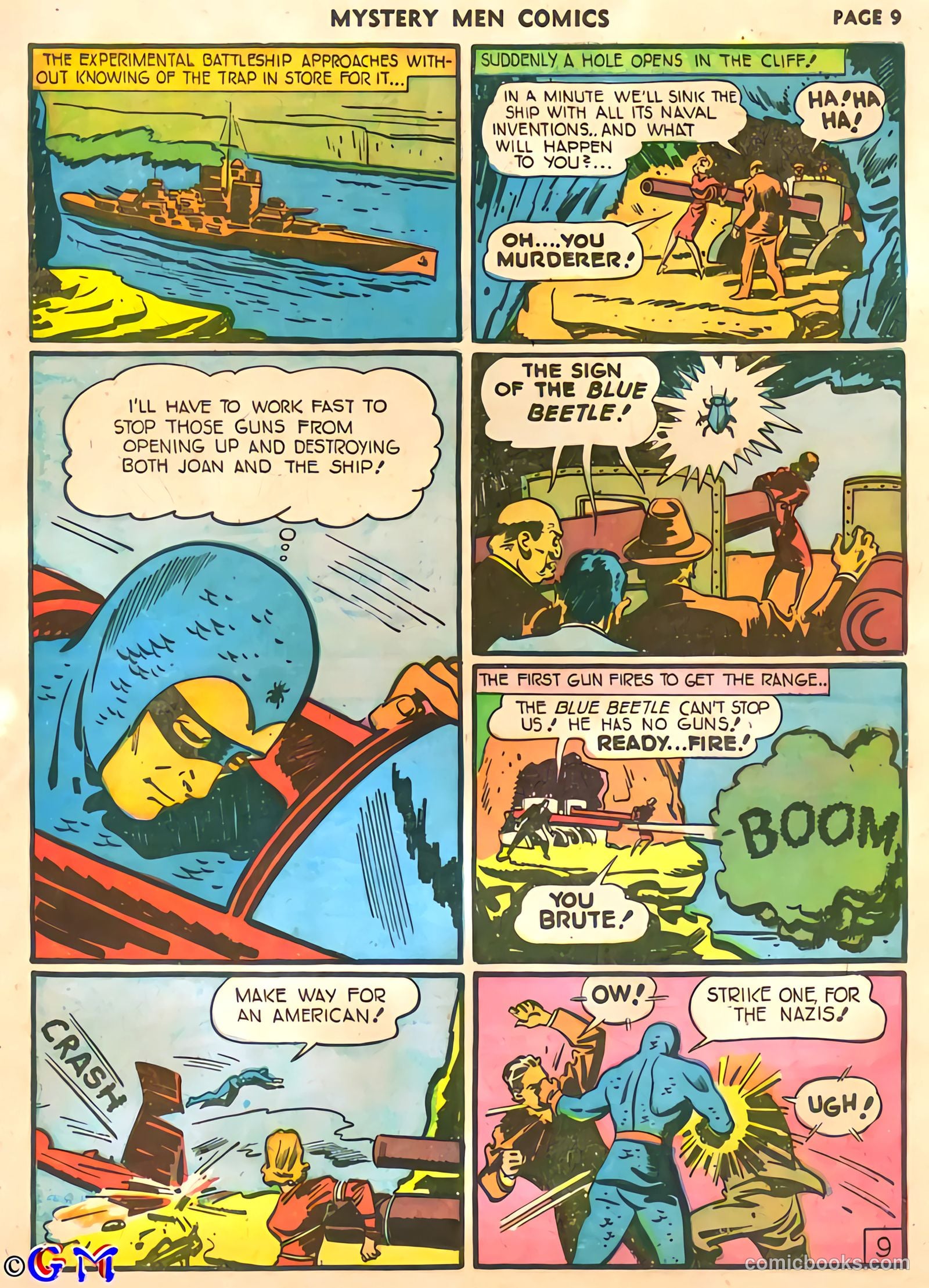 Mystery Men Comics #25 (1941) — page 11 of 67