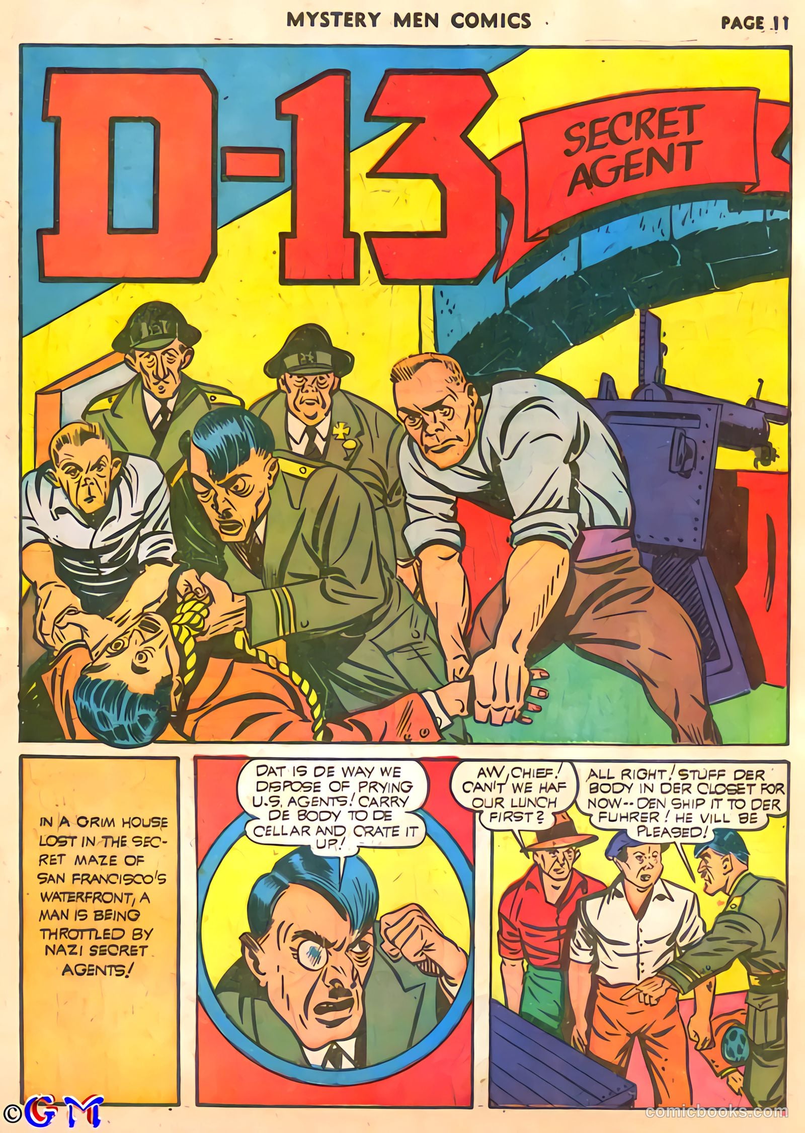 Mystery Men Comics #25 (1941) — page 13 of 67