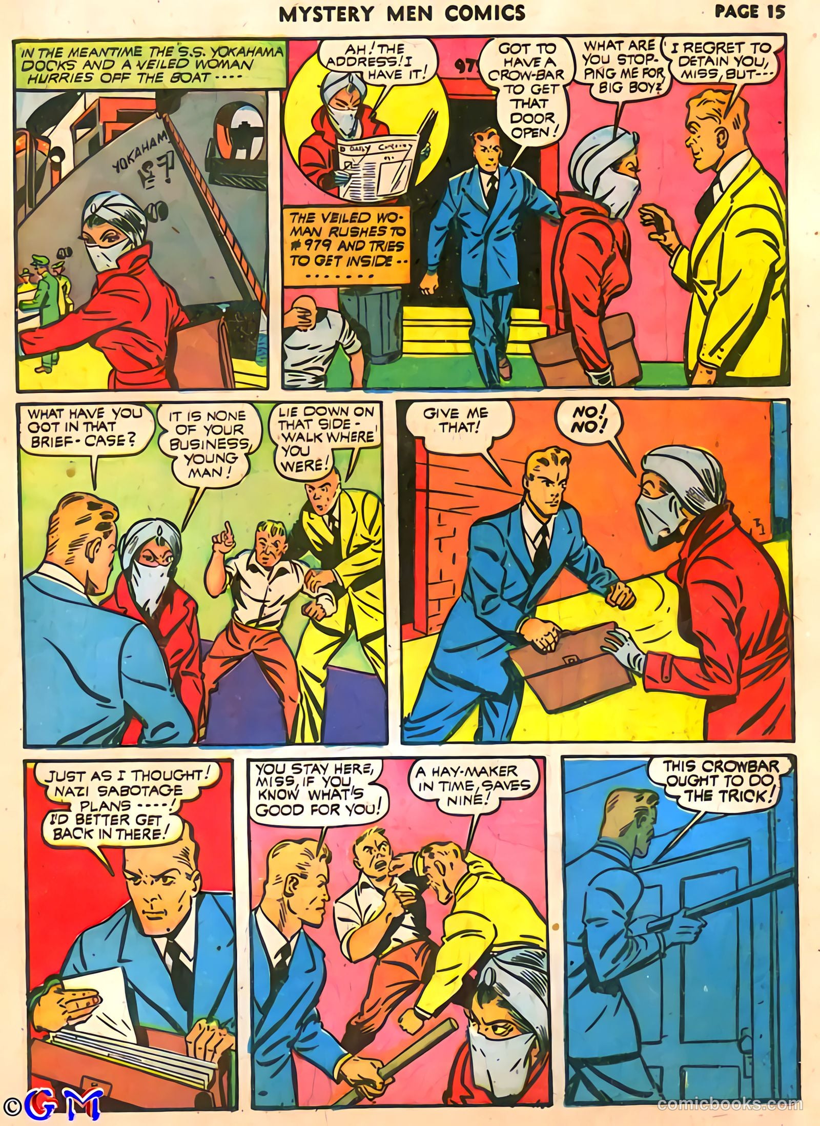 Mystery Men Comics #25 (1941) — page 17 of 67