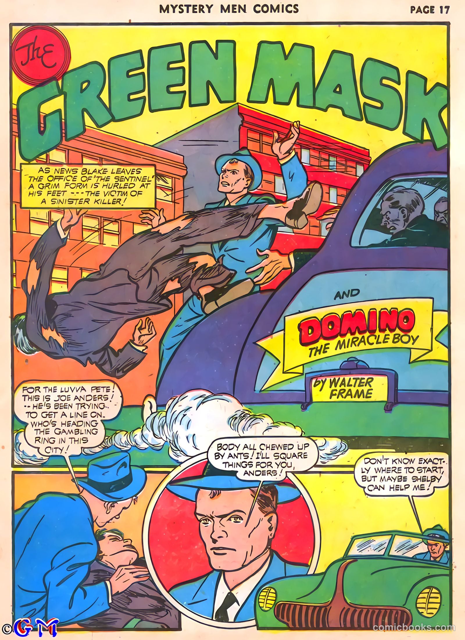 Mystery Men Comics #25 (1941) — page 19 of 67